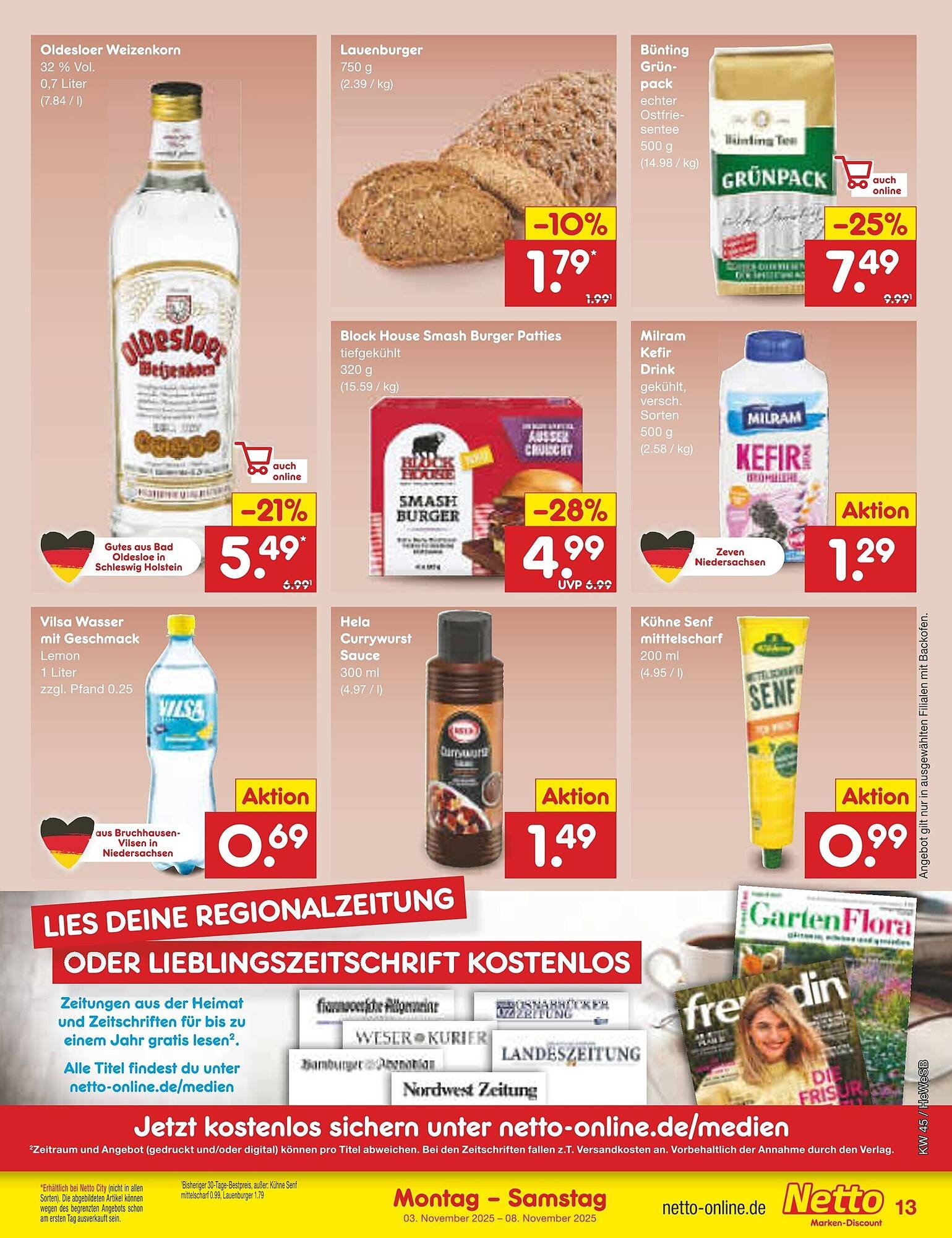 Netto Marken-Discount Prospekt (2025-11-03 - 2025-11-08)