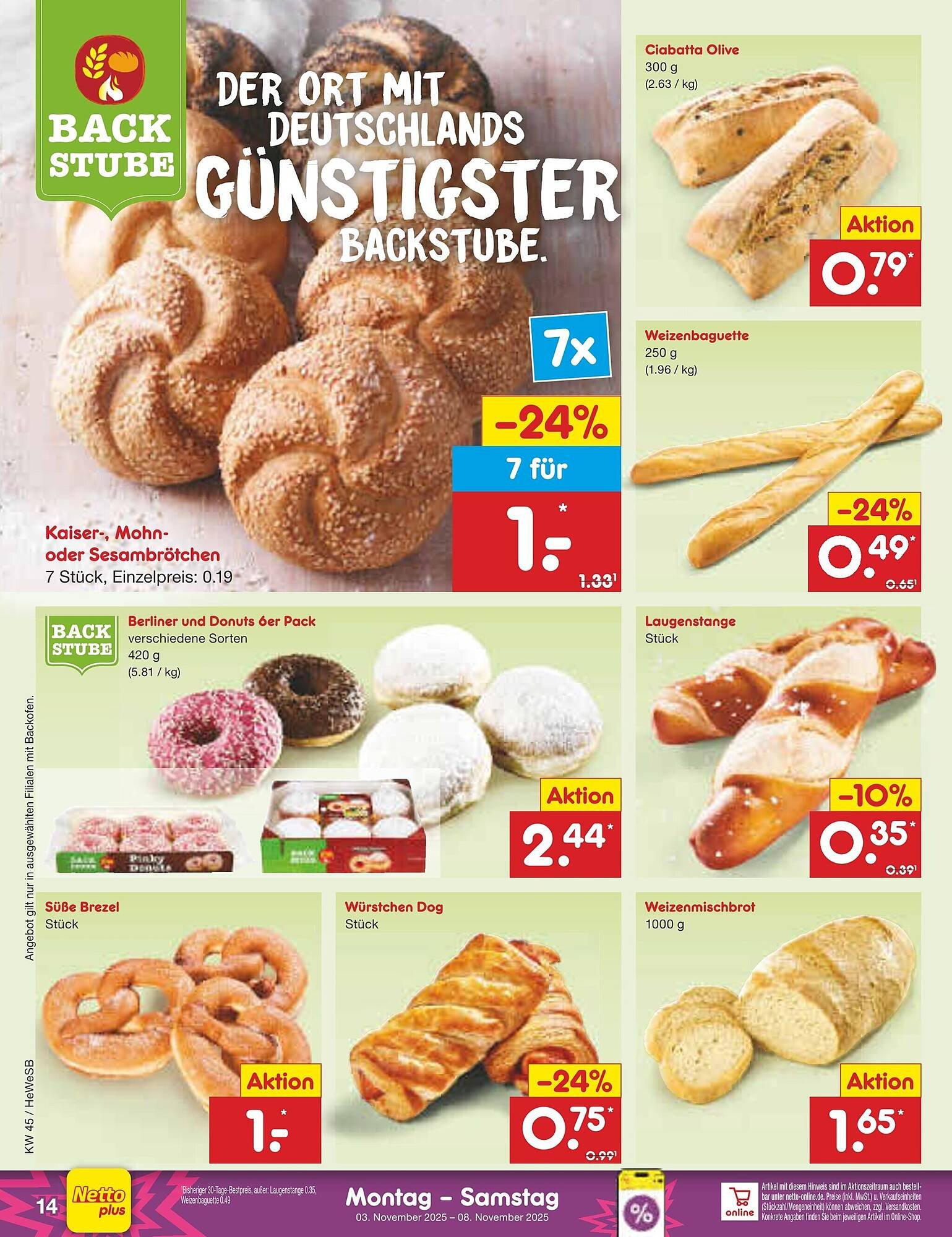 Netto Marken-Discount Prospekt (2025-11-03 - 2025-11-08)