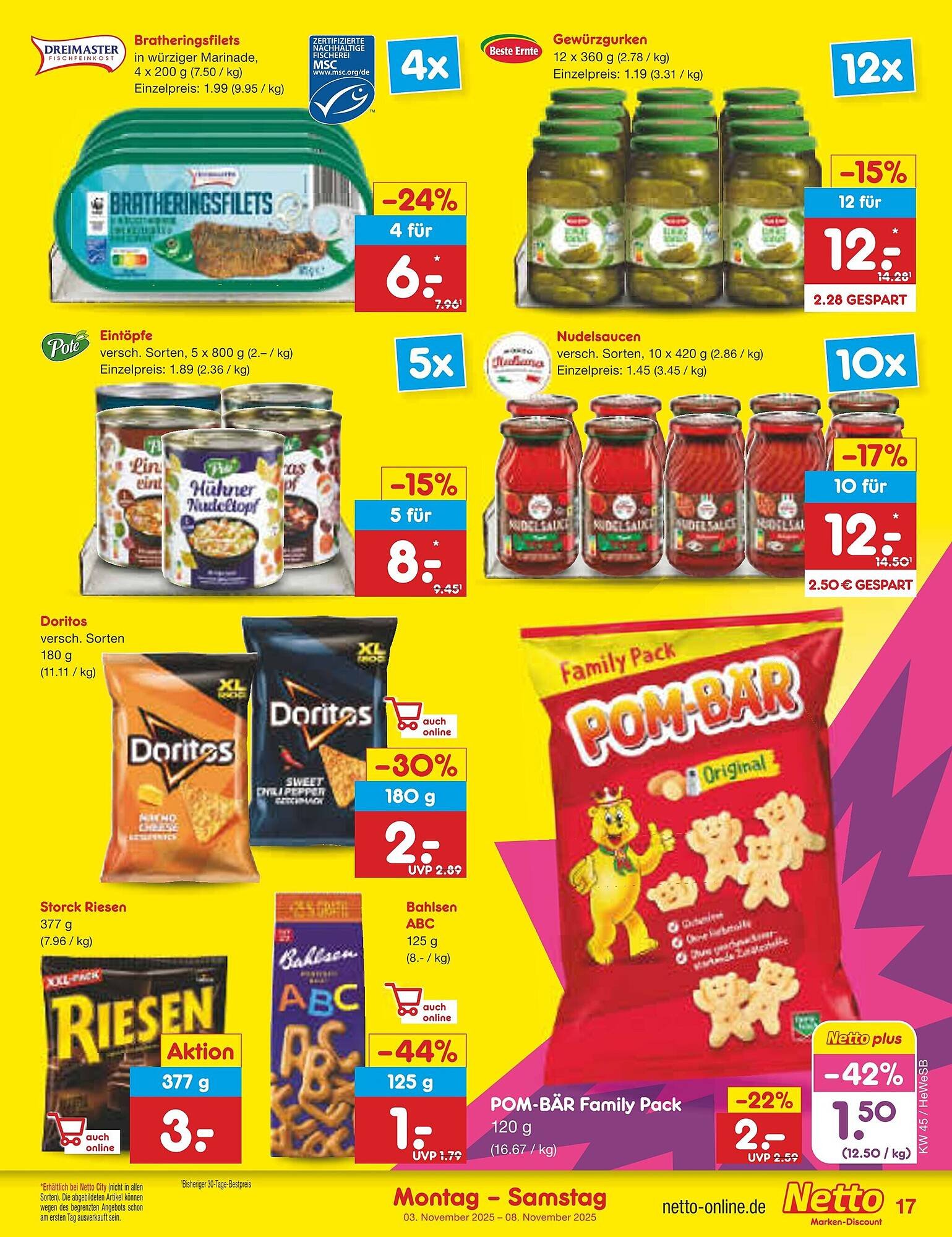 Netto Marken-Discount Prospekt (2025-11-03 - 2025-11-08)