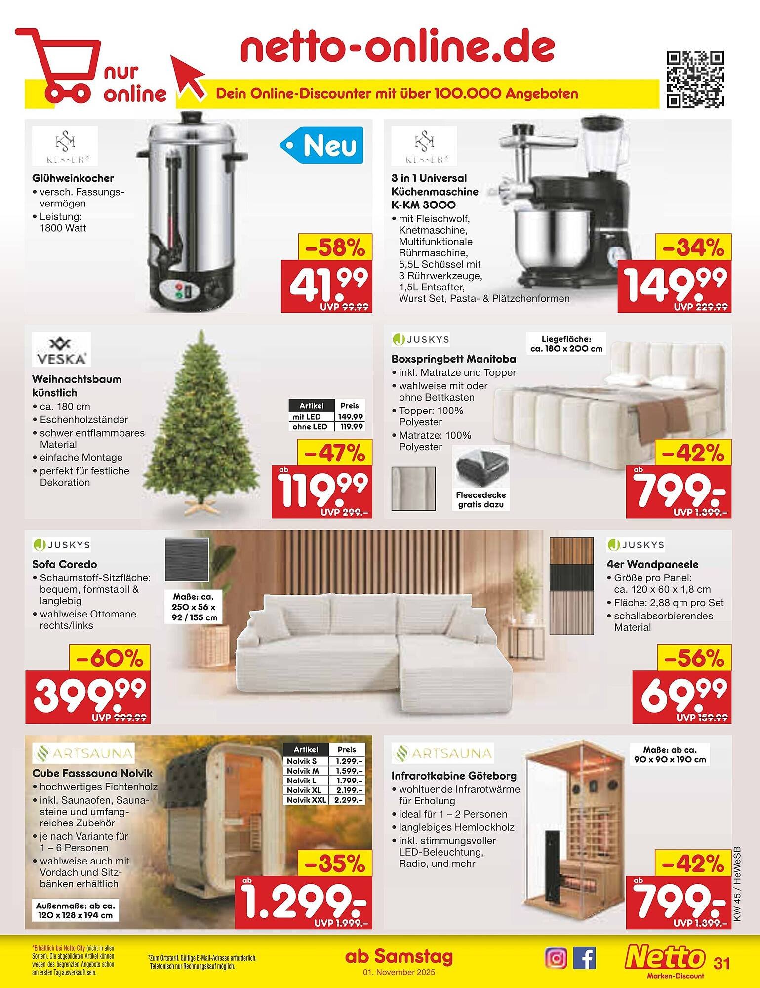 Netto Marken-Discount Prospekt (2025-11-03 - 2025-11-08)