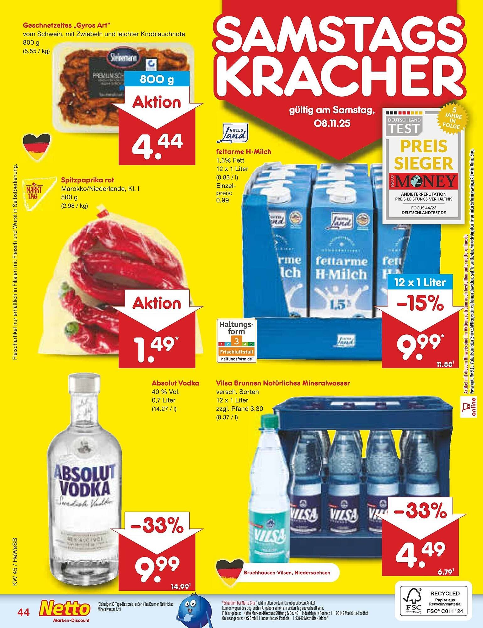 Netto Marken-Discount Prospekt (2025-11-03 - 2025-11-08)