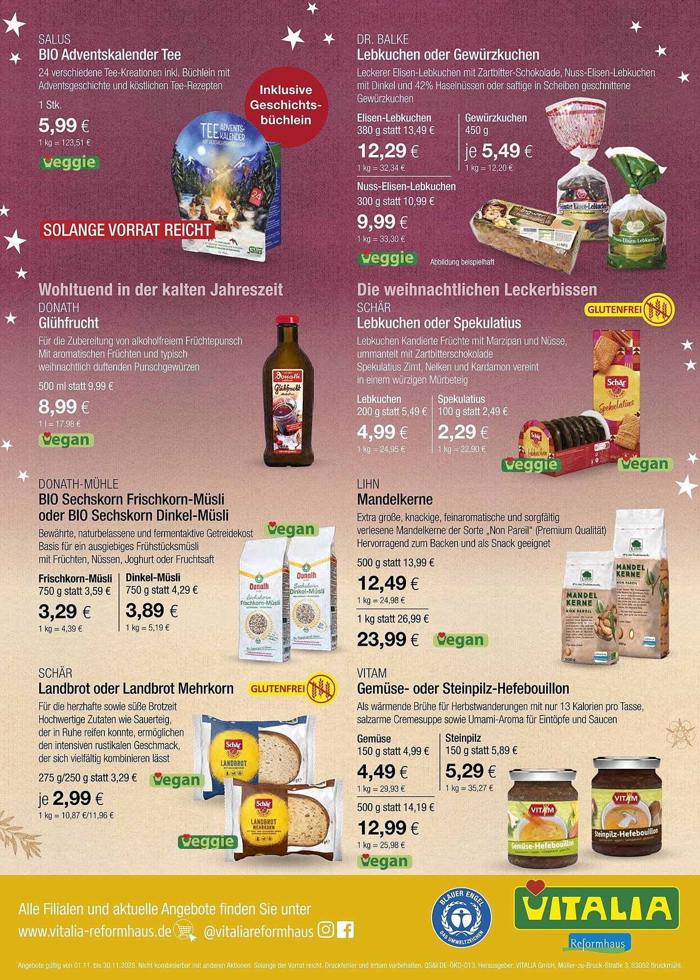 Vitalia Prospekt (2025-11-01 - 2025-11-30)