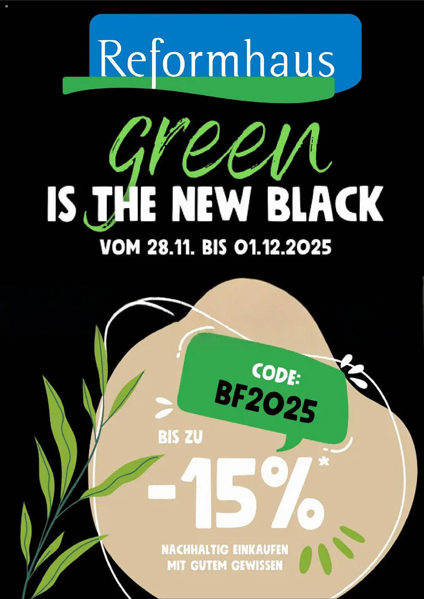 Reformhaus Bacher Prospekt