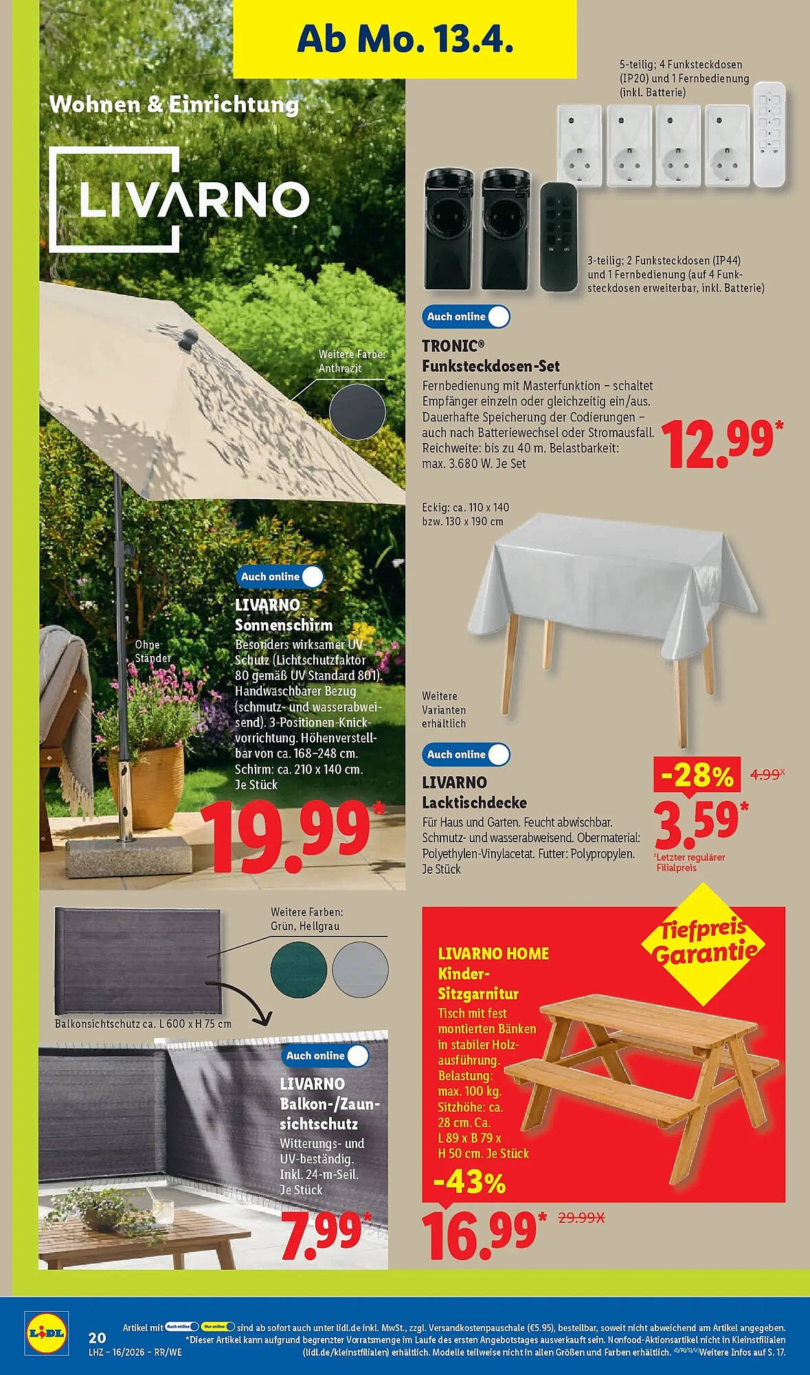 Lidl Prospekt (2026-04-12 - 2026-04-18)