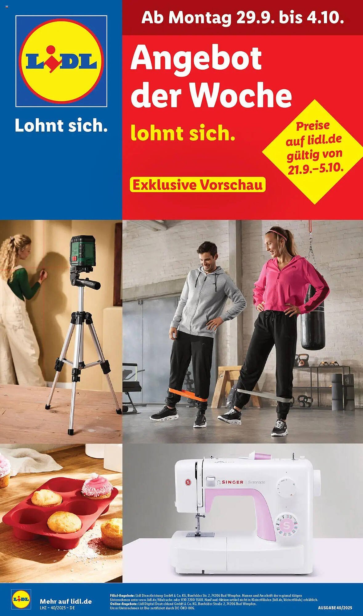 Lidl Prospekt (2025-09-29 - 2025-10-04) | 1