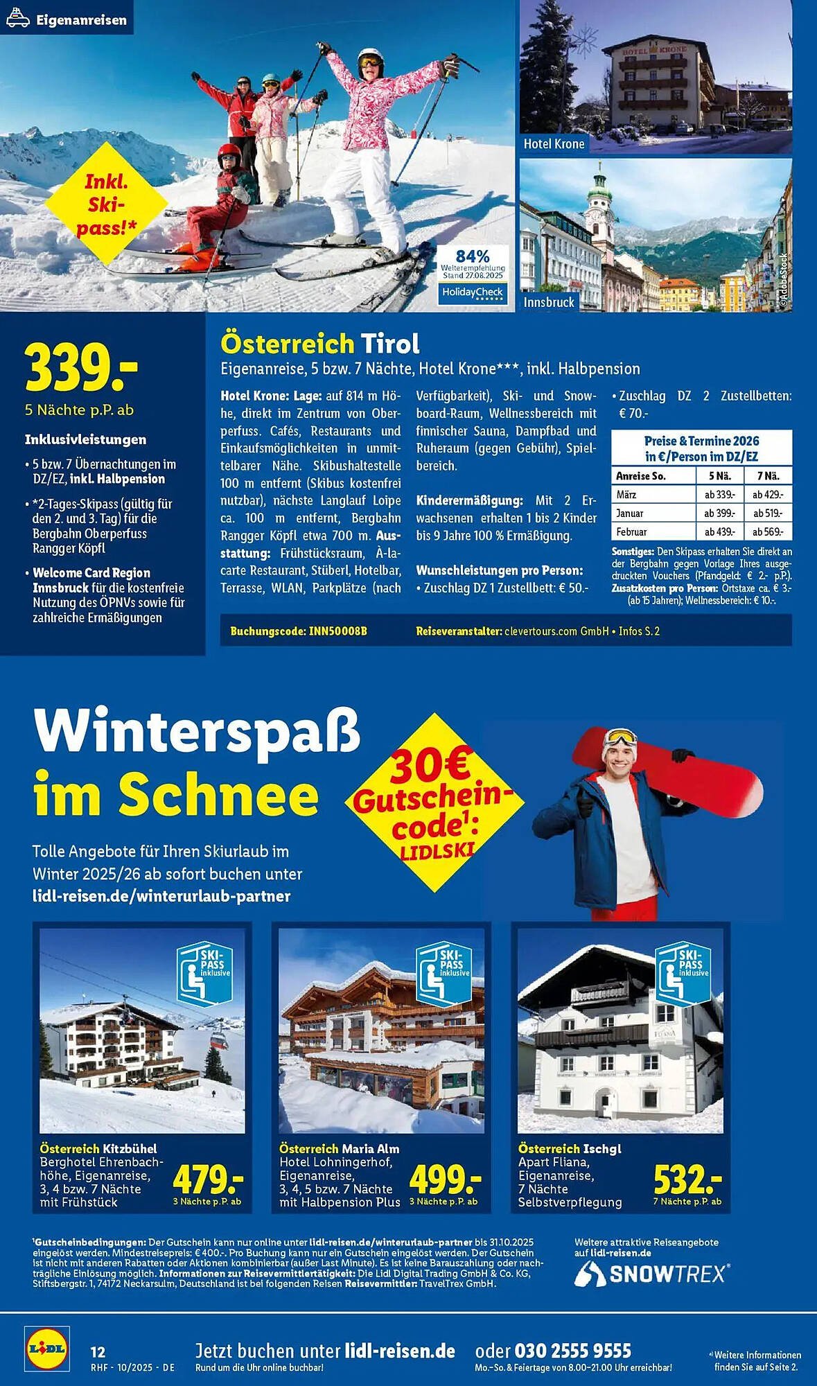 Lidl Reisen Prospekt (2025-09-26 - 2025-10-31) | 12