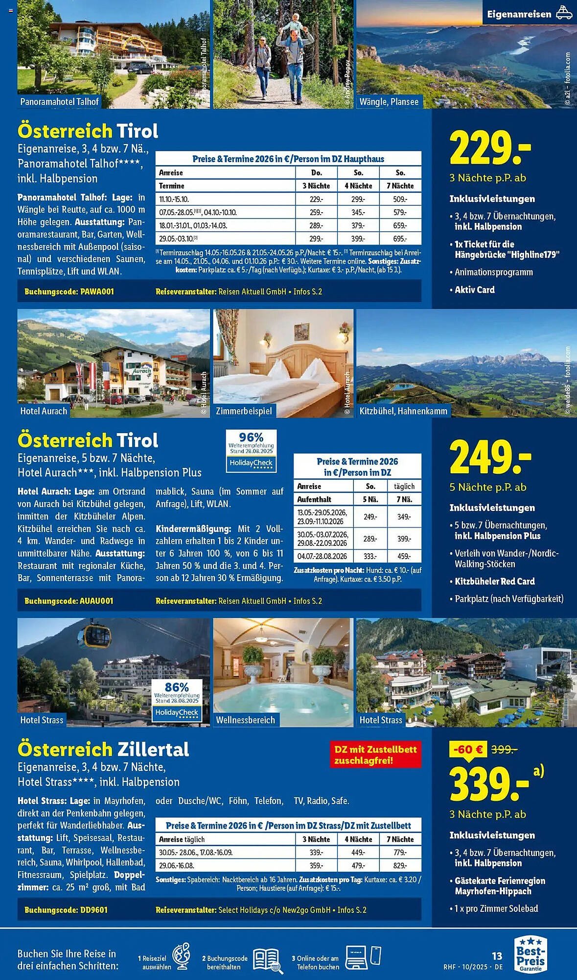 Lidl Reisen Prospekt (2025-09-26 - 2025-10-31) | 13