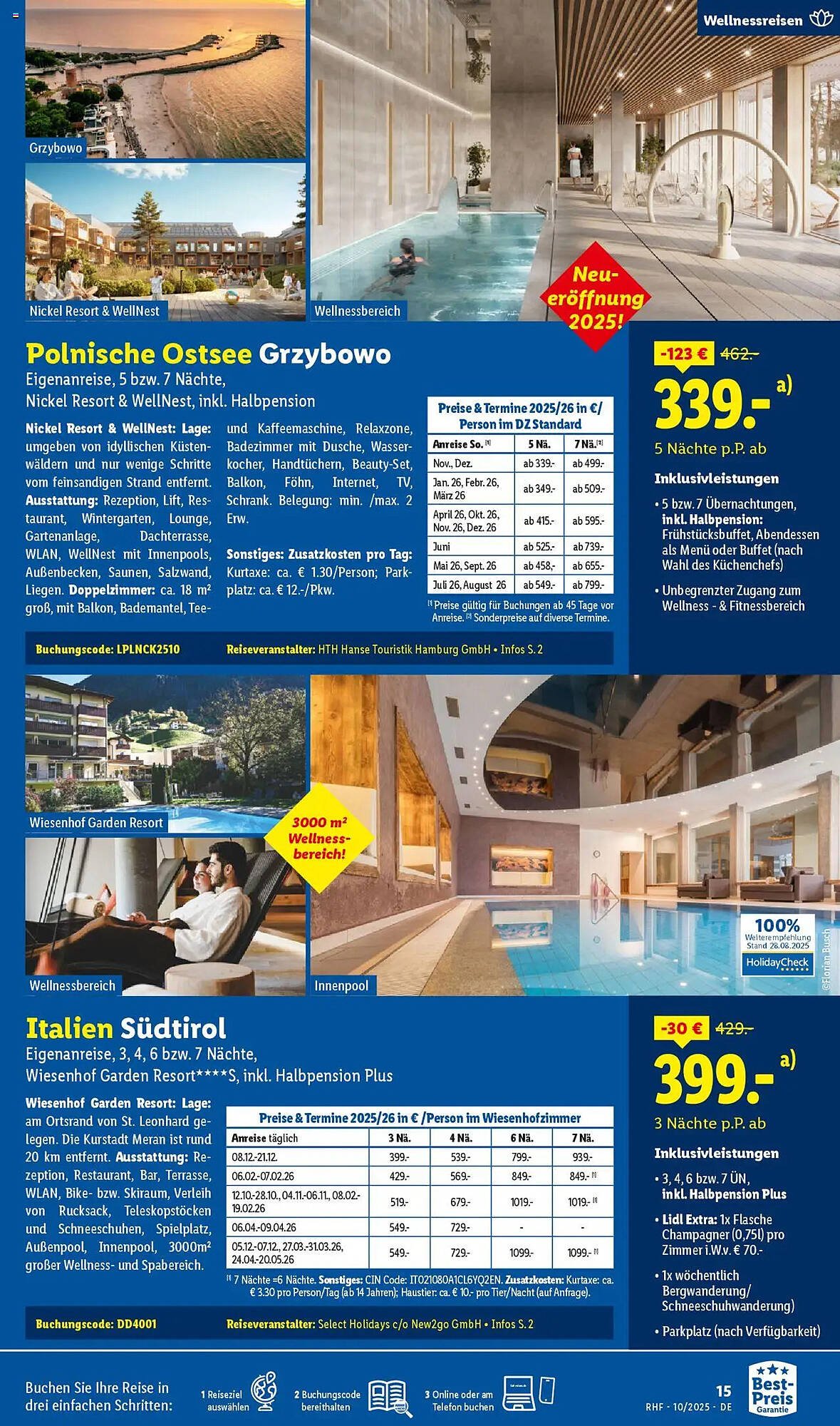 Lidl Reisen Prospekt (2025-09-26 - 2025-10-31) | 15