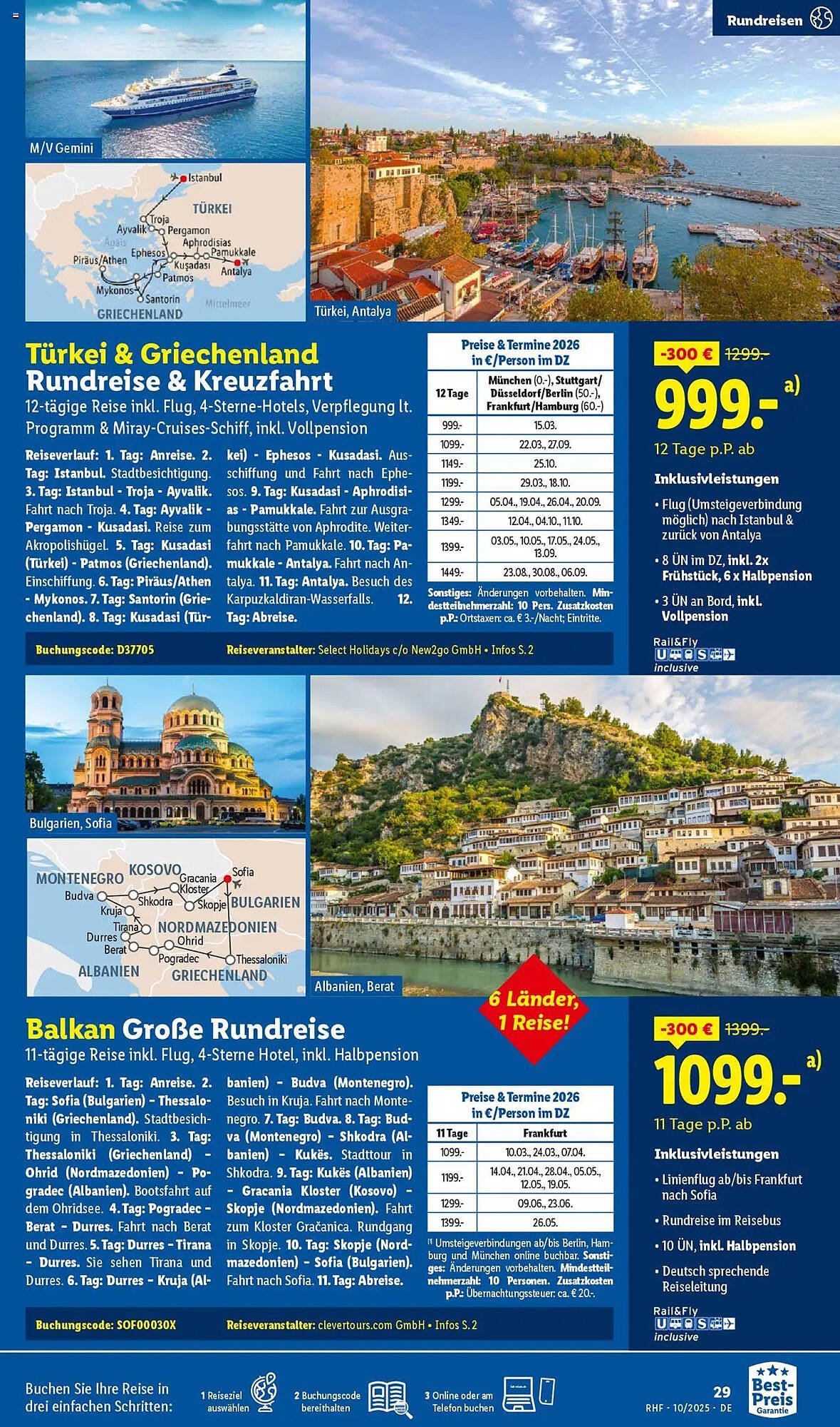 Lidl Reisen Prospekt (2025-09-26 - 2025-10-31) | 29