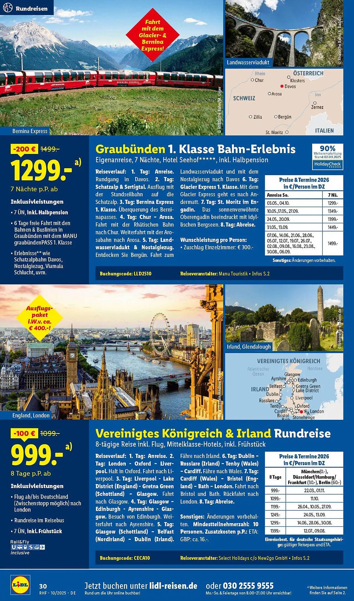 Lidl Reisen Prospekt (2025-09-26 - 2025-10-31) | 30
