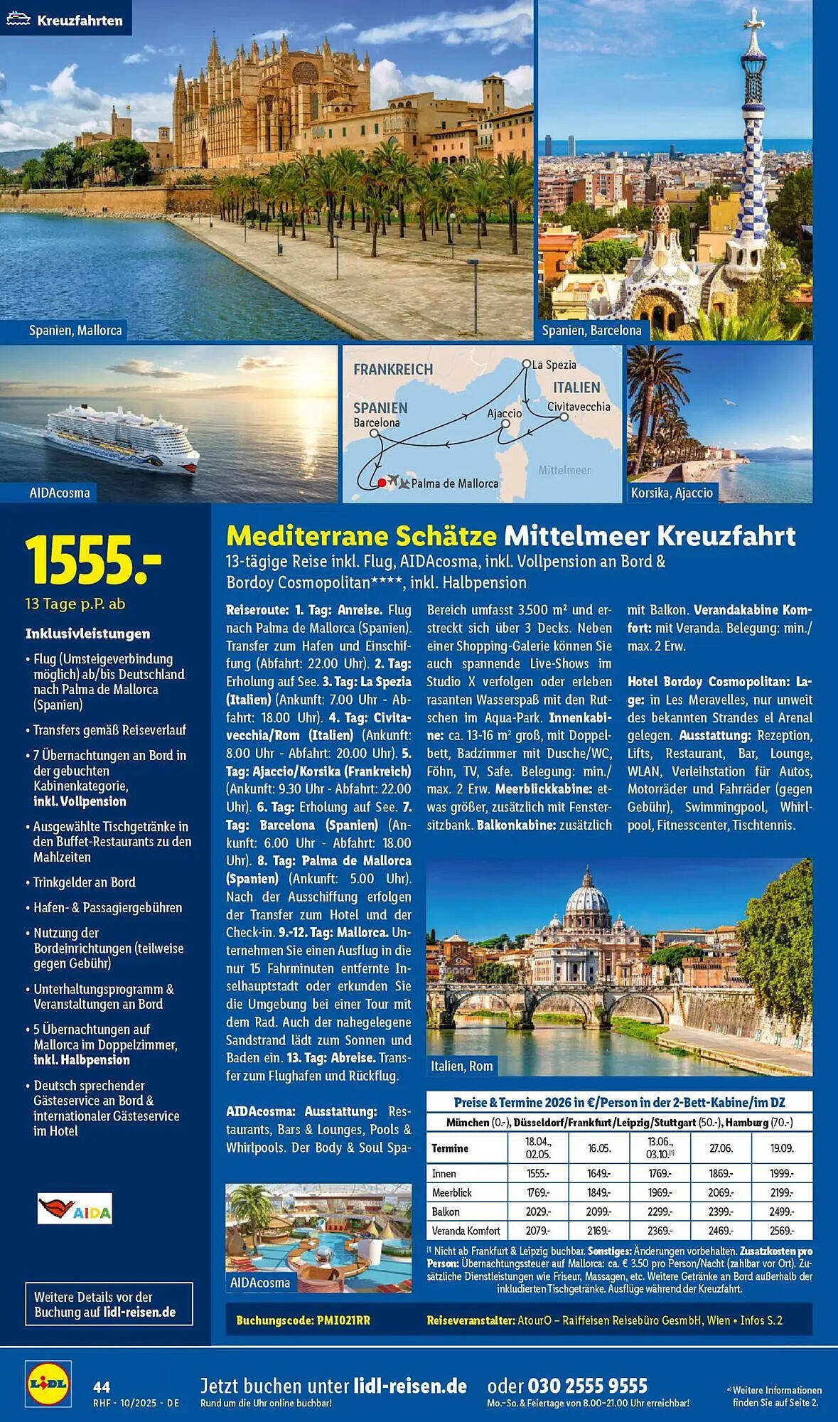 Lidl Reisen Prospekt (2025-09-26 - 2025-10-31) | 44
