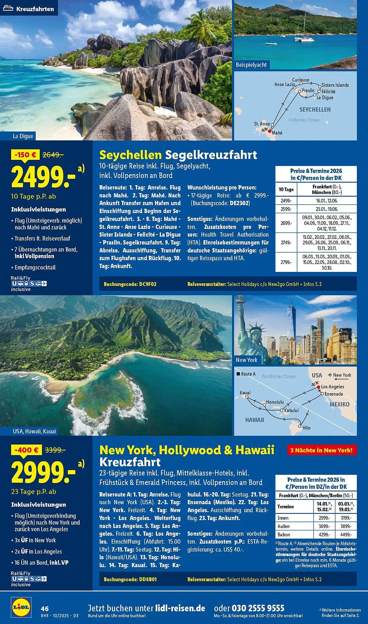 Lidl Reisen Prospekt (2025-09-26 - 2025-10-31) | 46