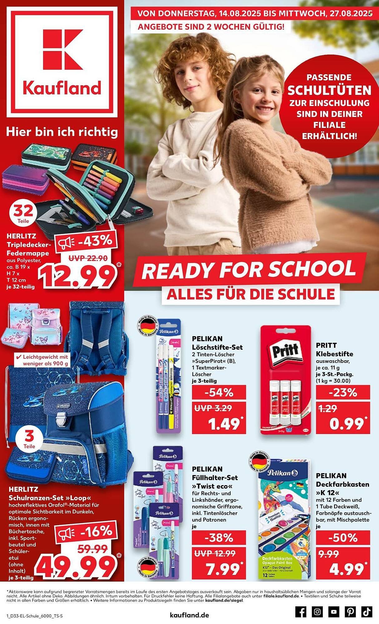 Kaufland Prospekt (2025-08-14 - 2025-08-27) | 1