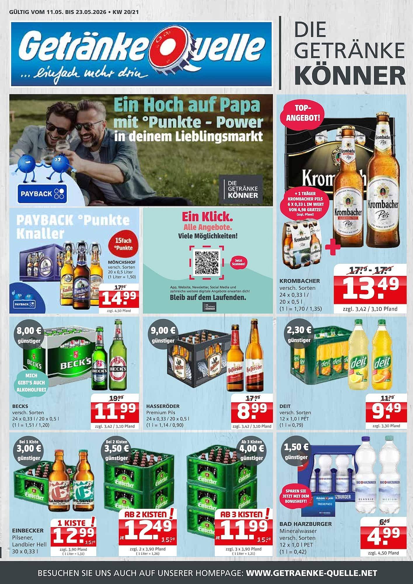 Getränke Quelle Prospekt