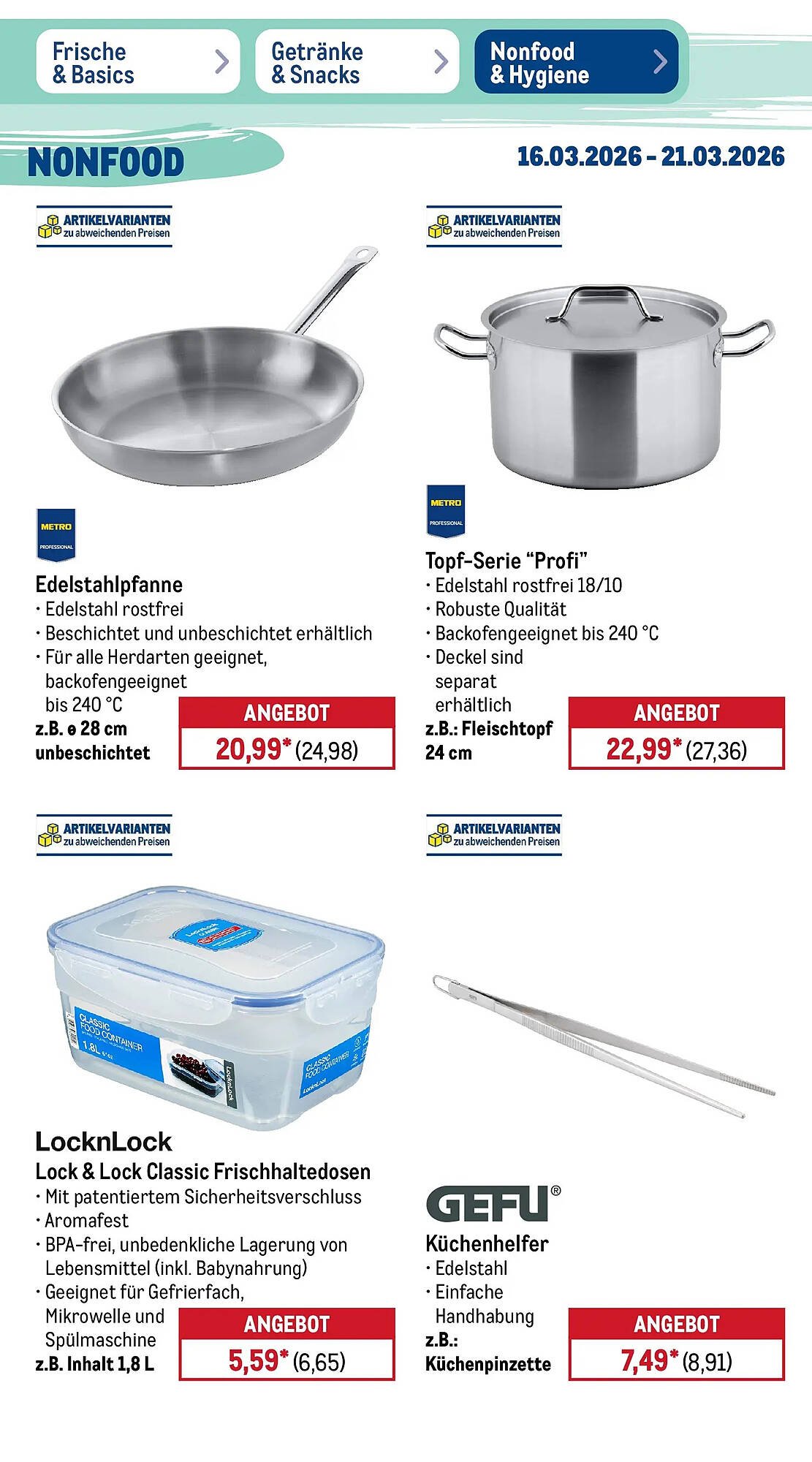 METRO Prospekt (2026-03-15 - 2026-03-21)