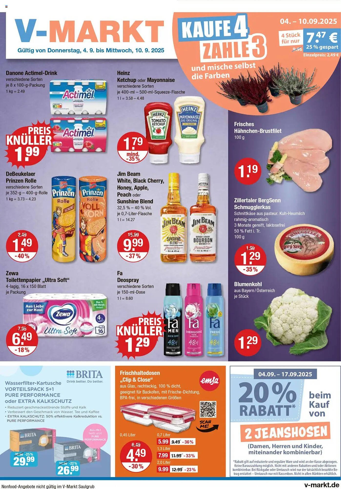 V Markt Prospekt (2025-09-04 - 2025-09-10) | 1