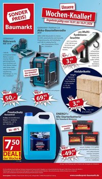 Sonderpreis Baumarkt Prospekt