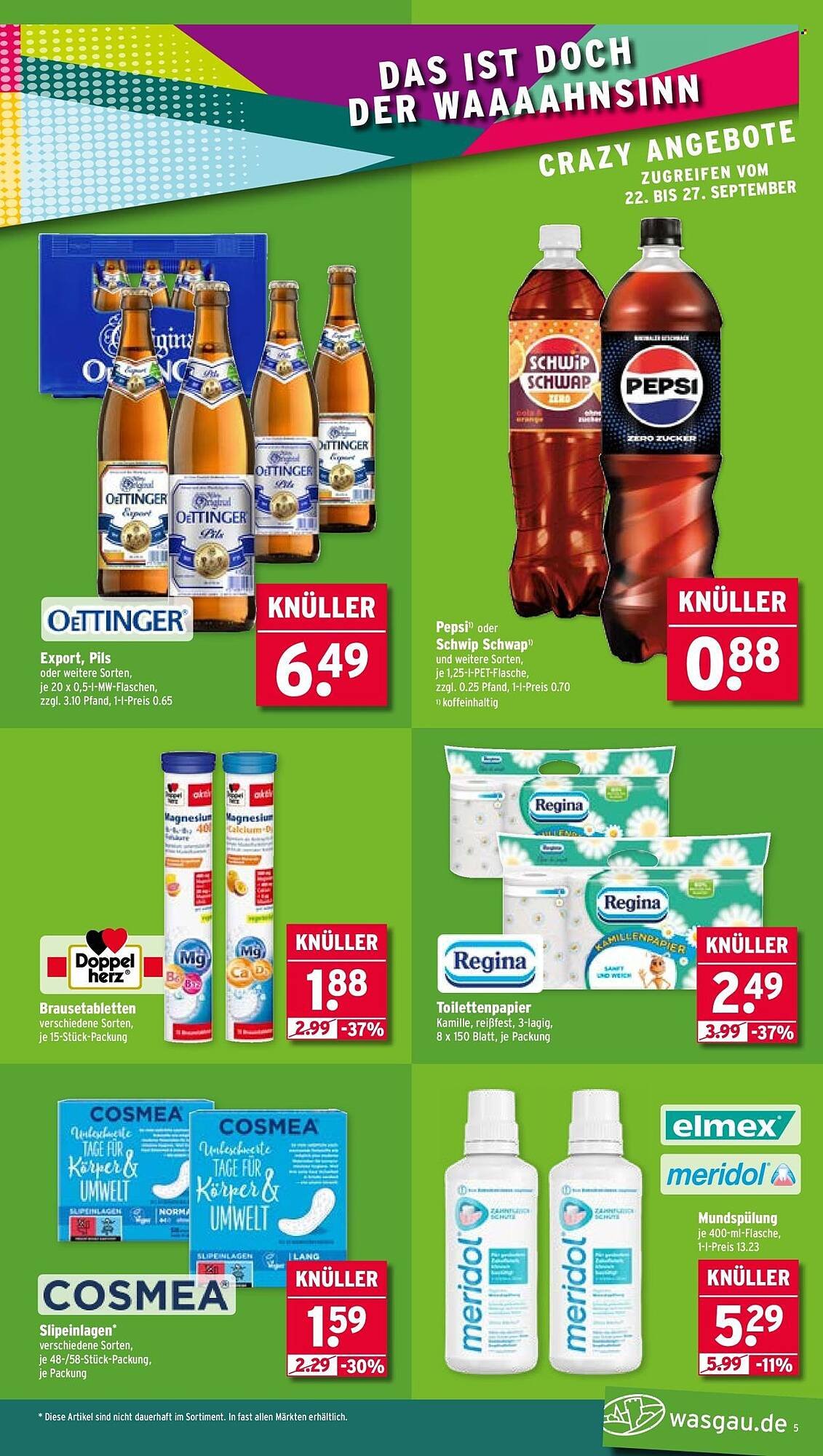 Wasgau Prospekt (2025-09-22 - 2025-09-27) | 5