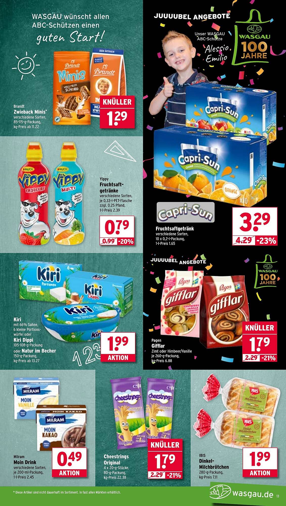 Wasgau Prospekt (2025-08-11 - 2025-08-16) | 13