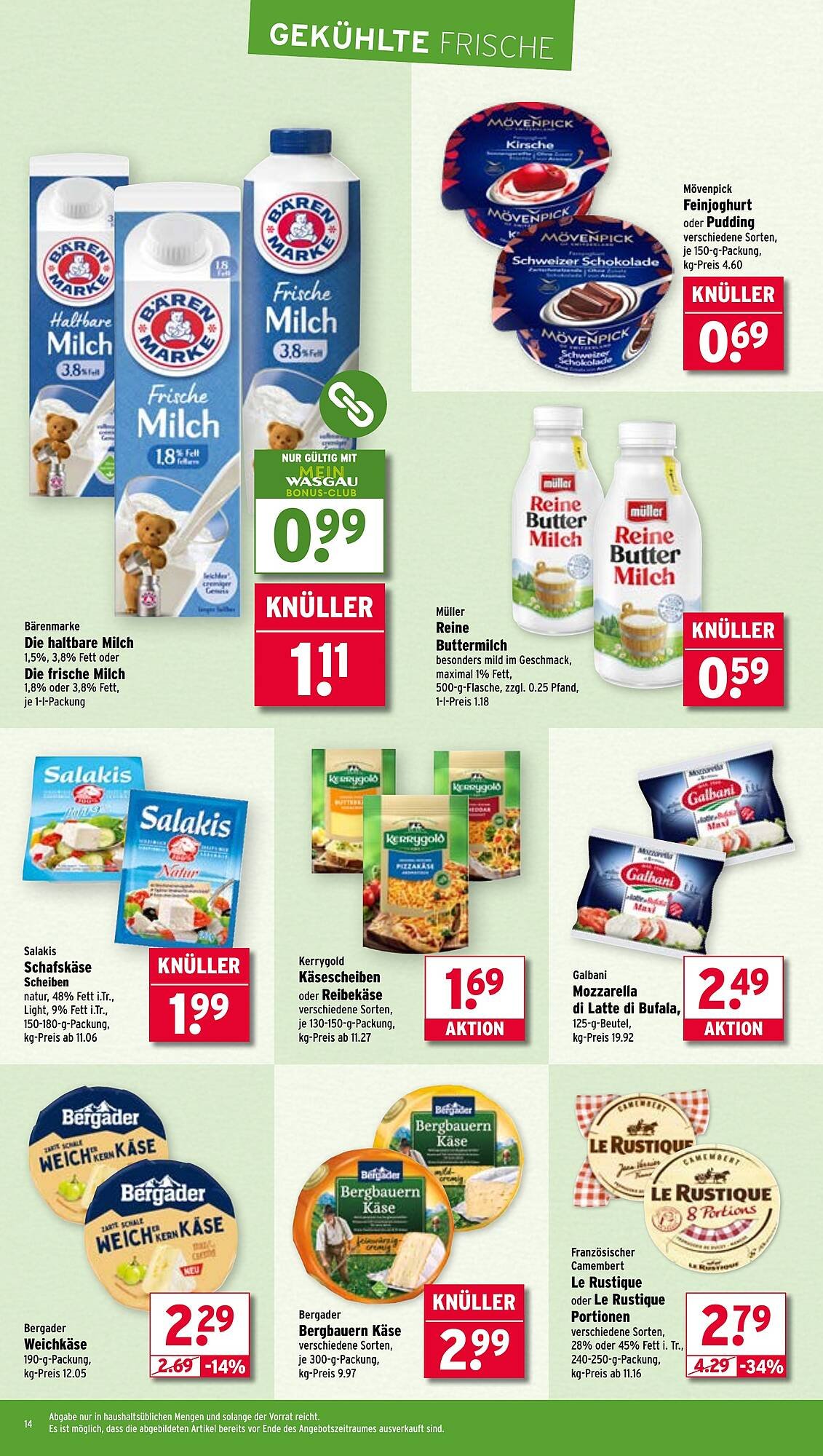 Wasgau Prospekt (2025-08-11 - 2025-08-16) | 14
