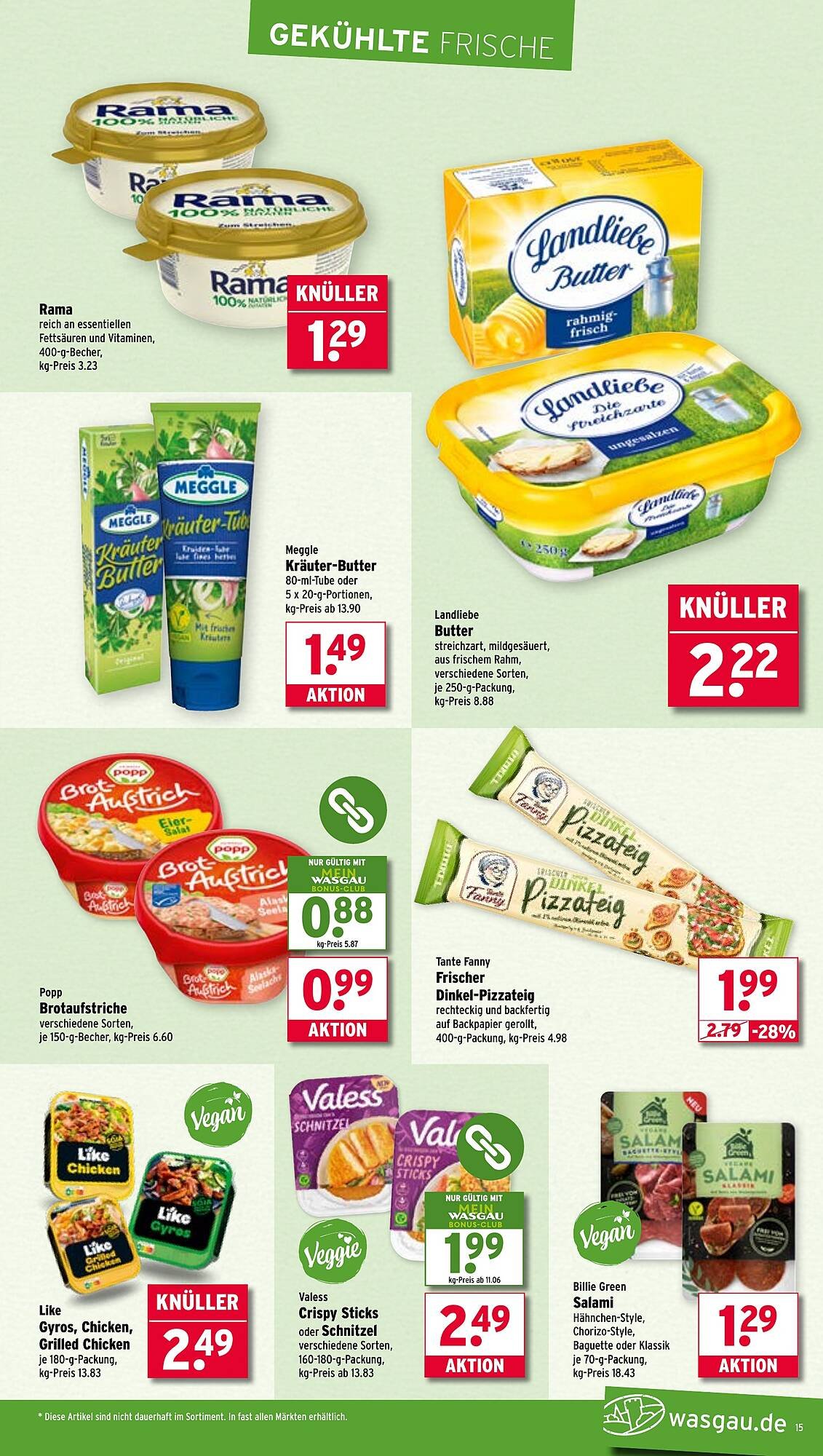 Wasgau Prospekt (2025-08-11 - 2025-08-16) | 15