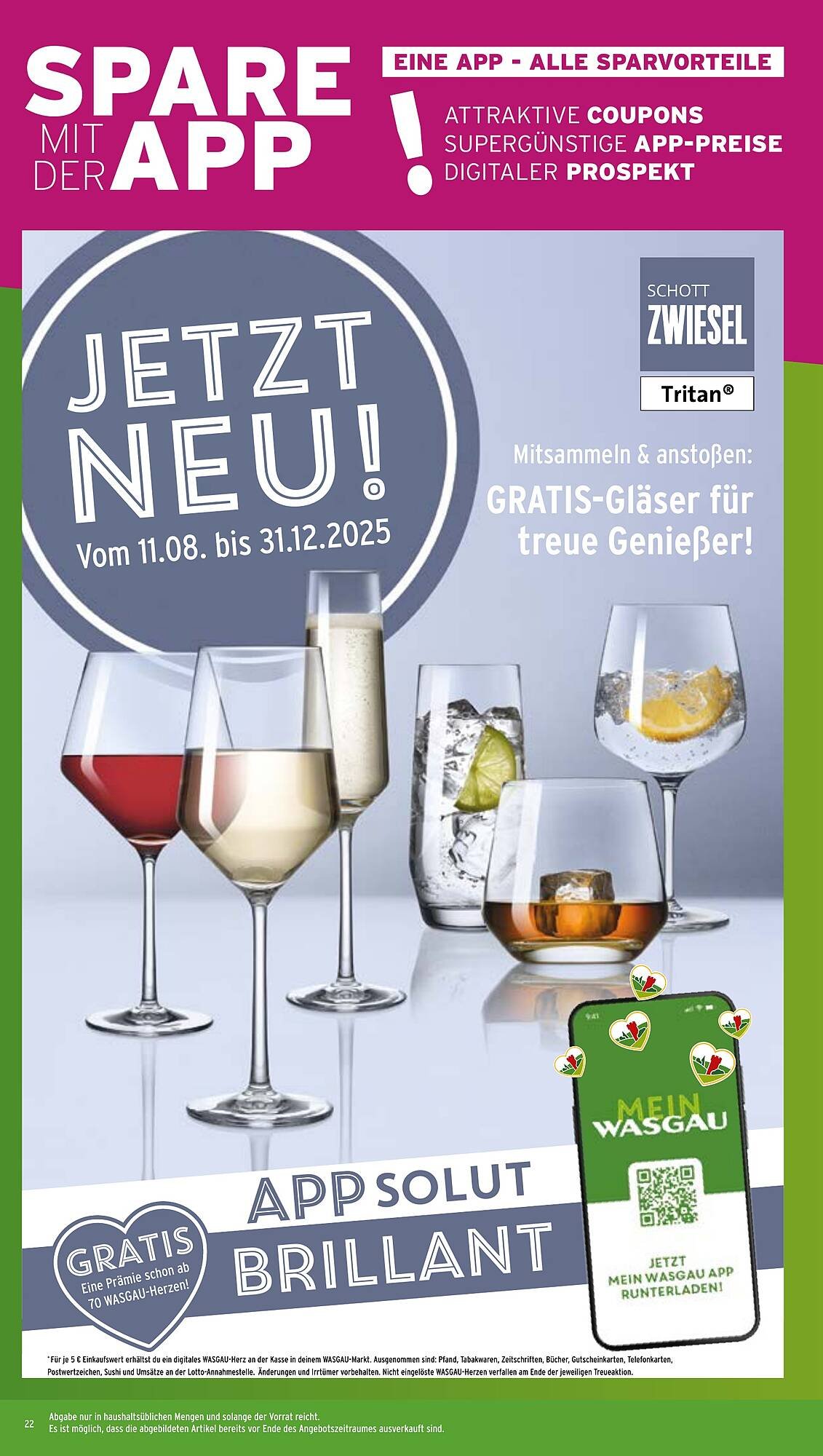Wasgau Prospekt (2025-08-11 - 2025-08-16) | 22
