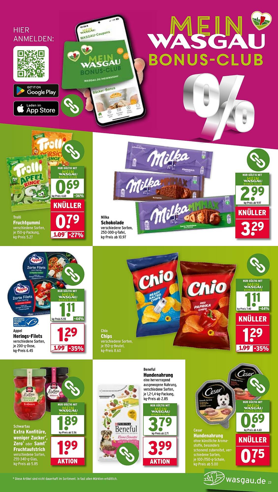 Wasgau Prospekt (2025-08-11 - 2025-08-16) | 23