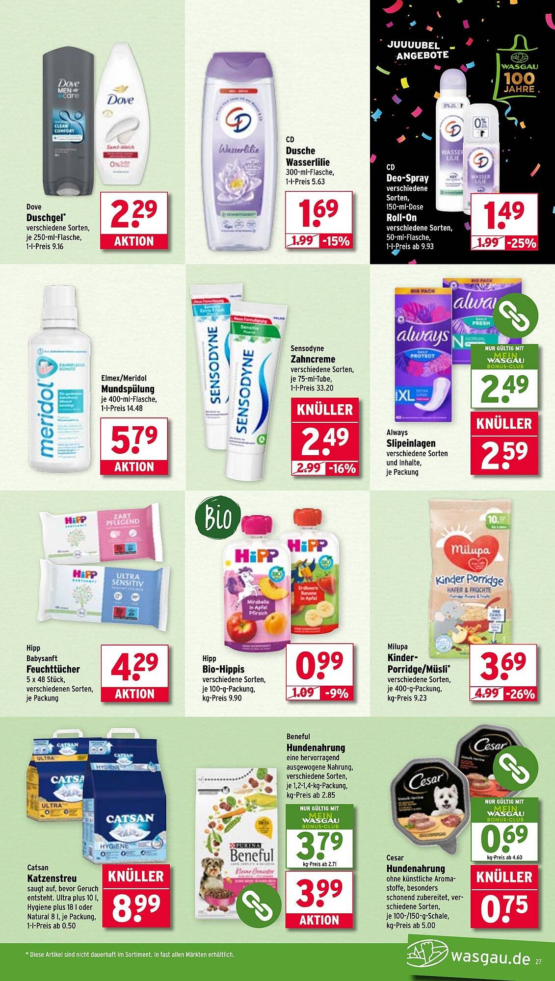 Wasgau Prospekt (2025-08-11 - 2025-08-16) | 27