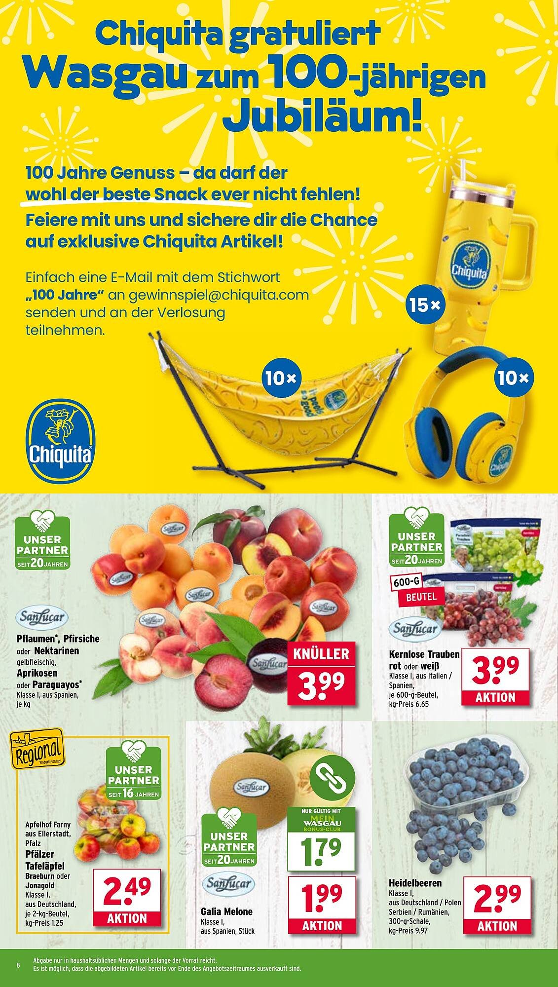 Wasgau Prospekt (2025-08-11 - 2025-08-16) | 8