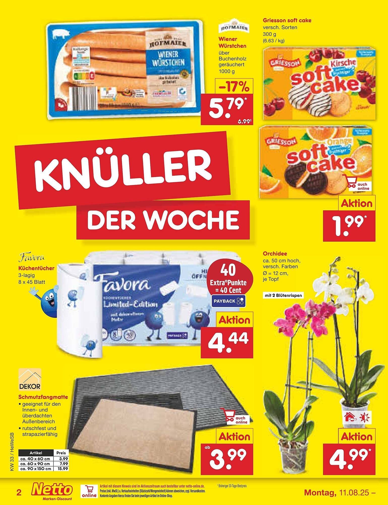Netto Marken-Discount Prospekt (2025-08-11 - 2025-08-16) | 2