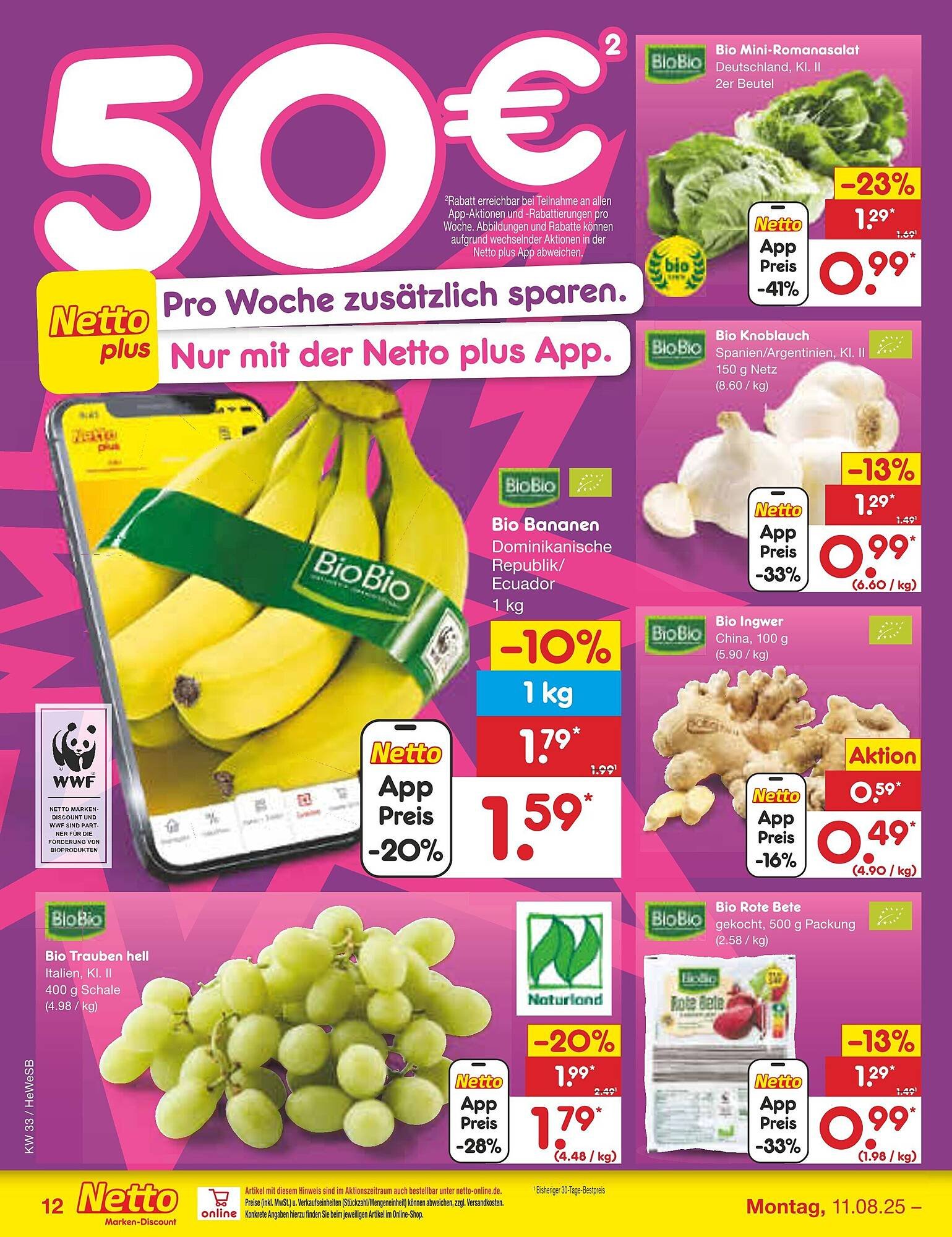 Netto Marken-Discount Prospekt (2025-08-11 - 2025-08-16) | 20