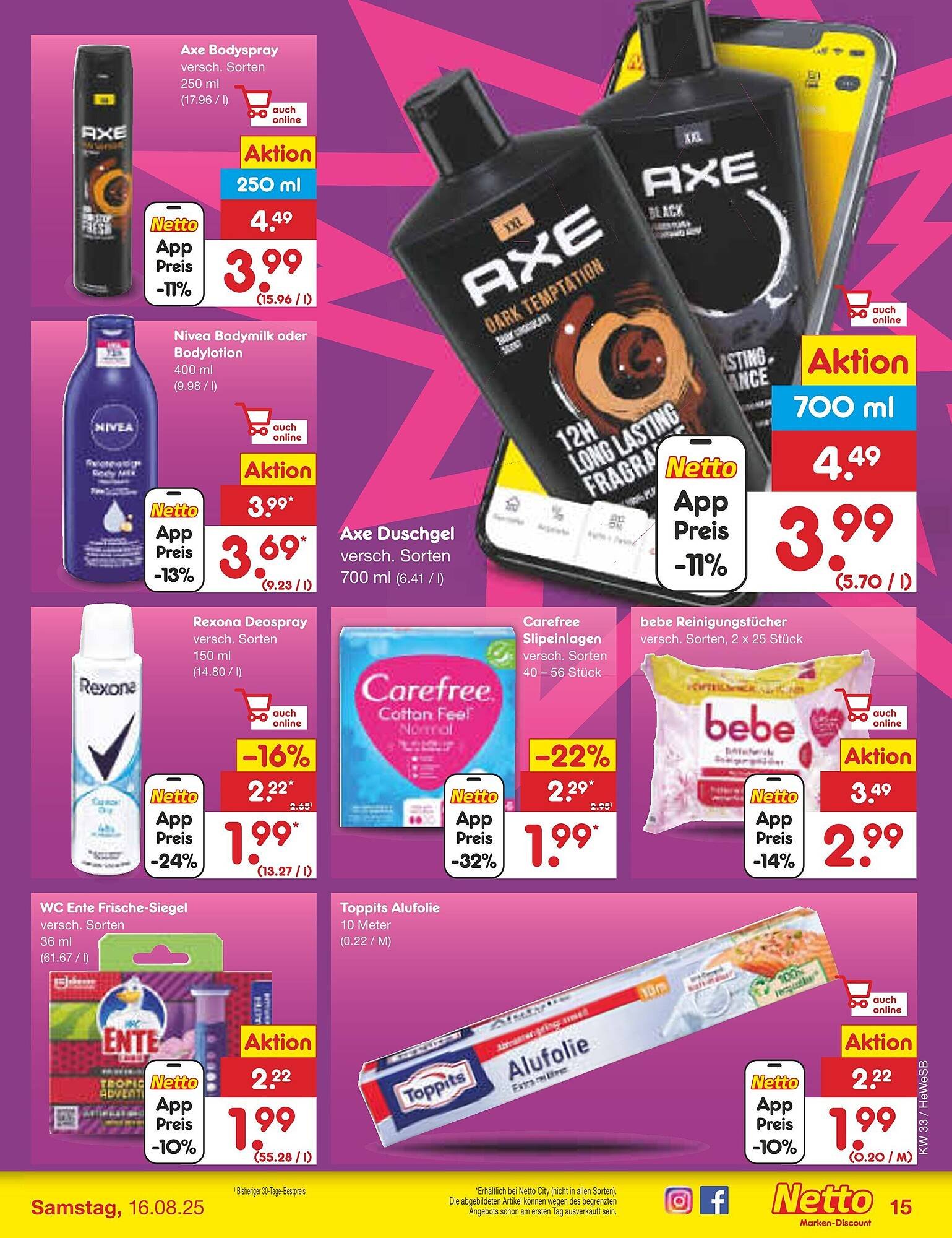 Netto Marken-Discount Prospekt (2025-08-11 - 2025-08-16) | 23