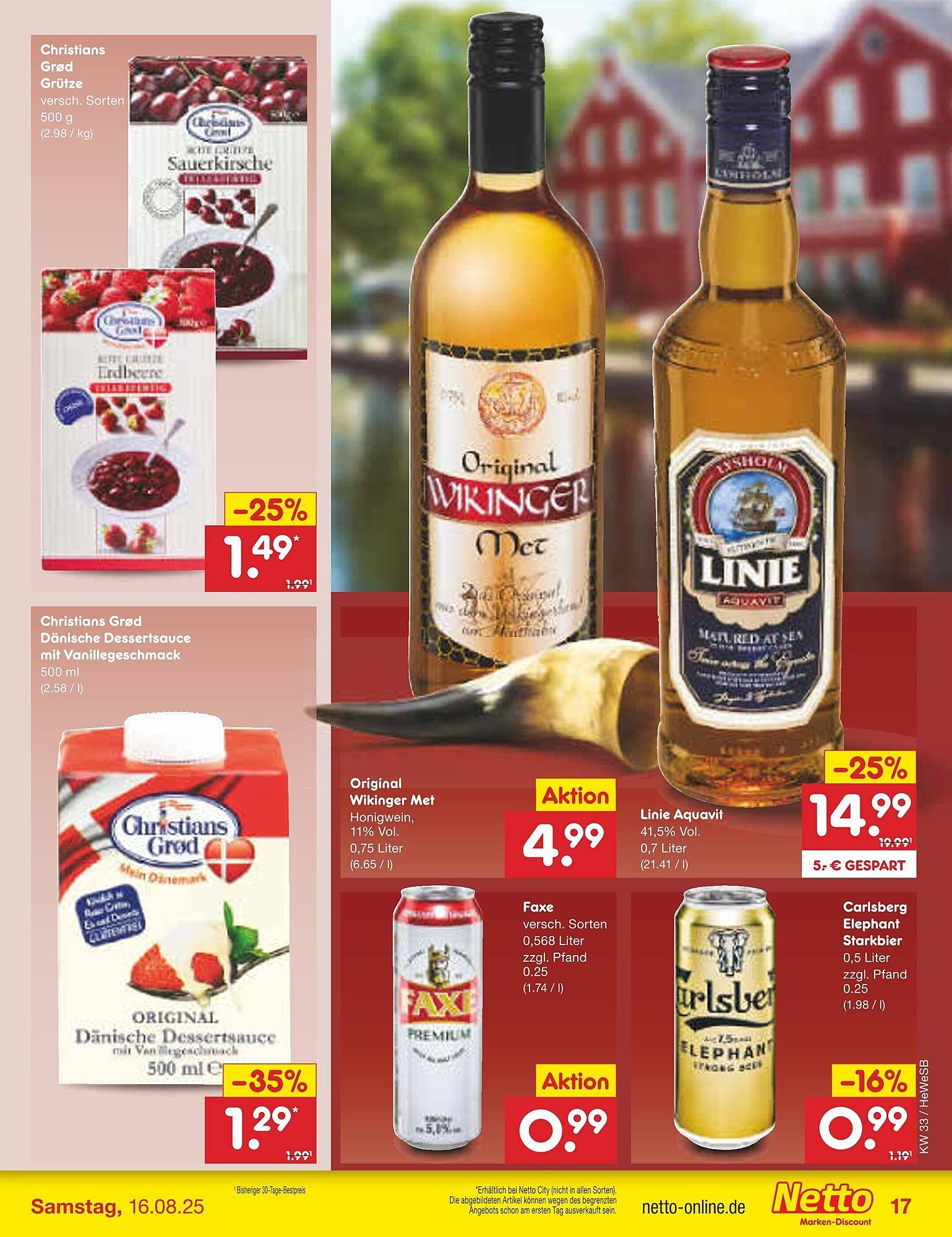 Netto Marken-Discount Prospekt (2025-08-11 - 2025-08-16) | 25