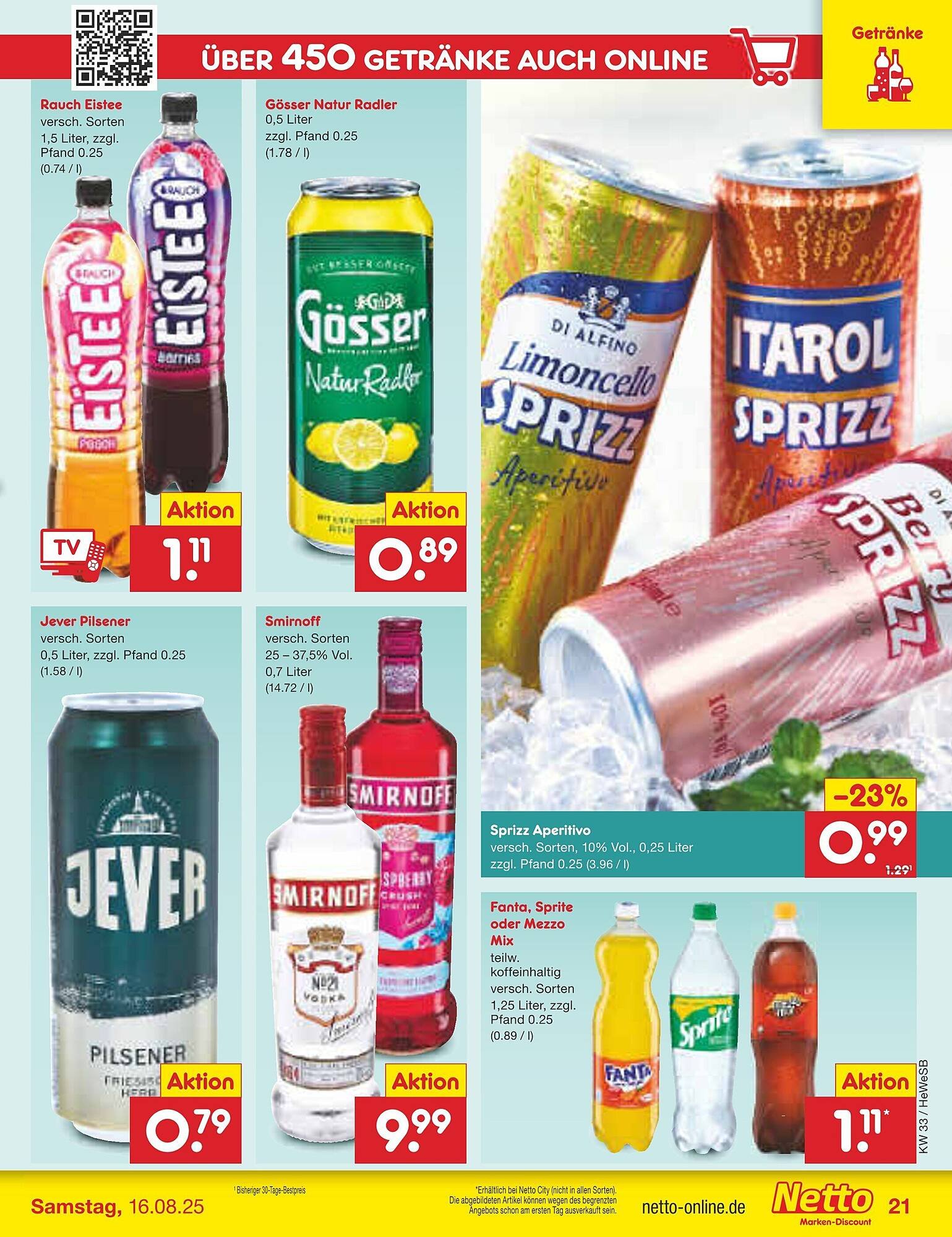 Netto Marken-Discount Prospekt (2025-08-11 - 2025-08-16) | 29
