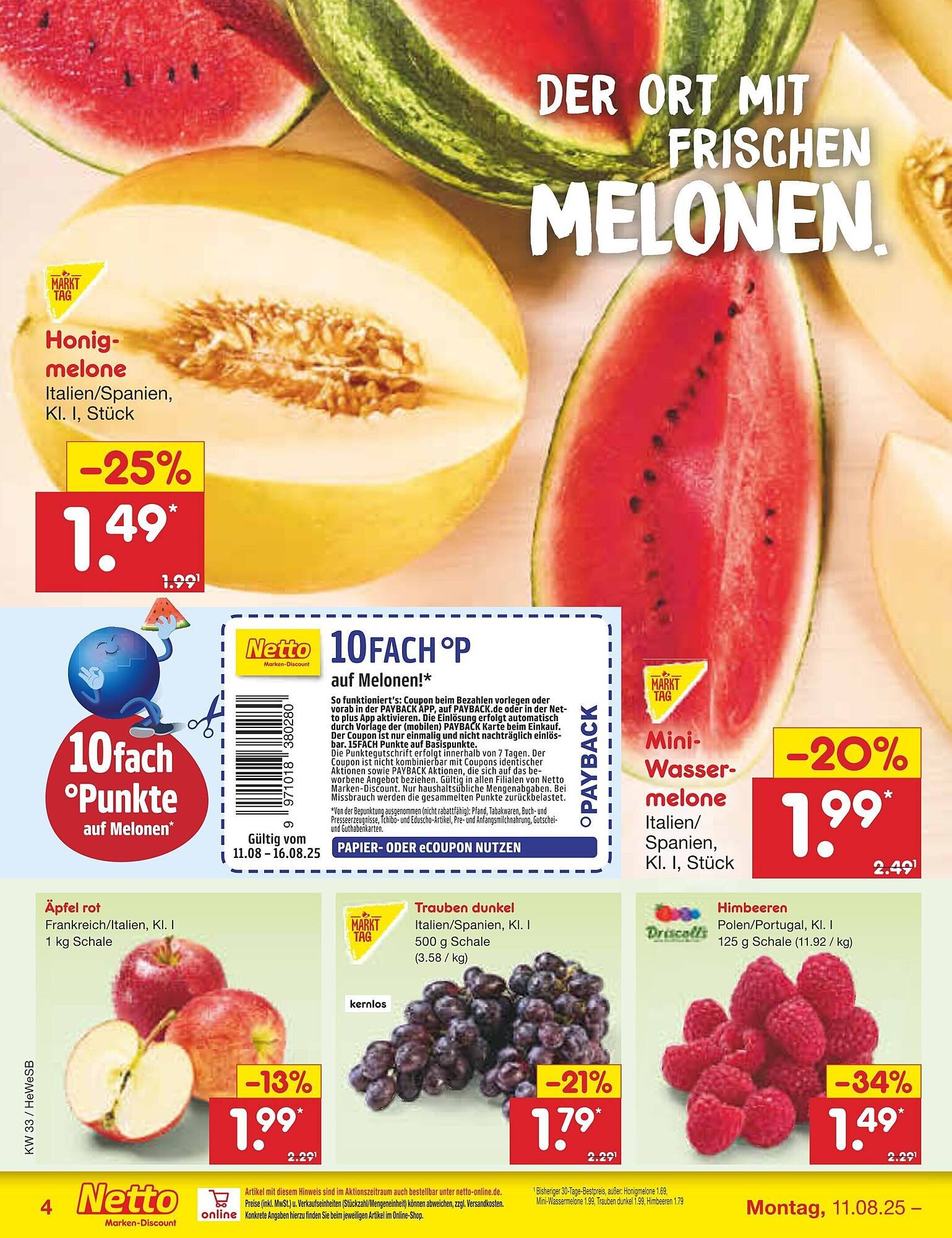 Netto Marken-Discount Prospekt (2025-08-11 - 2025-08-16) | 4