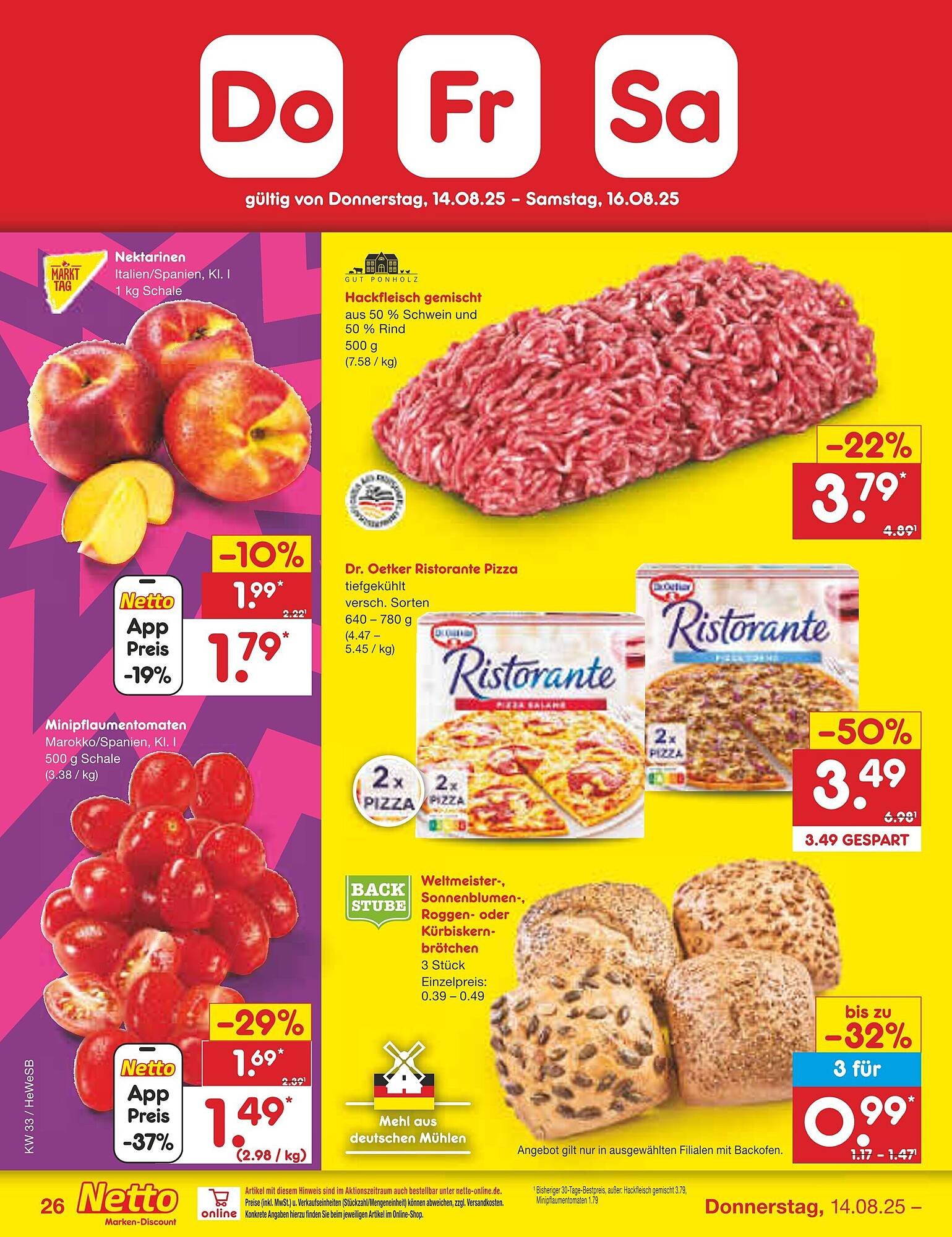 Netto Marken-Discount Prospekt (2025-08-11 - 2025-08-16) | 44
