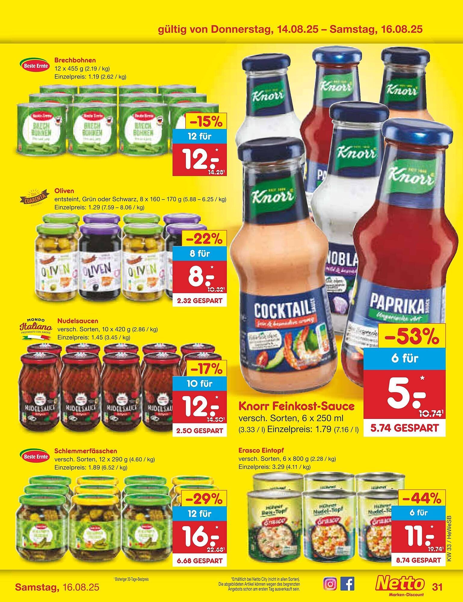 Netto Marken-Discount Prospekt (2025-08-11 - 2025-08-16) | 49