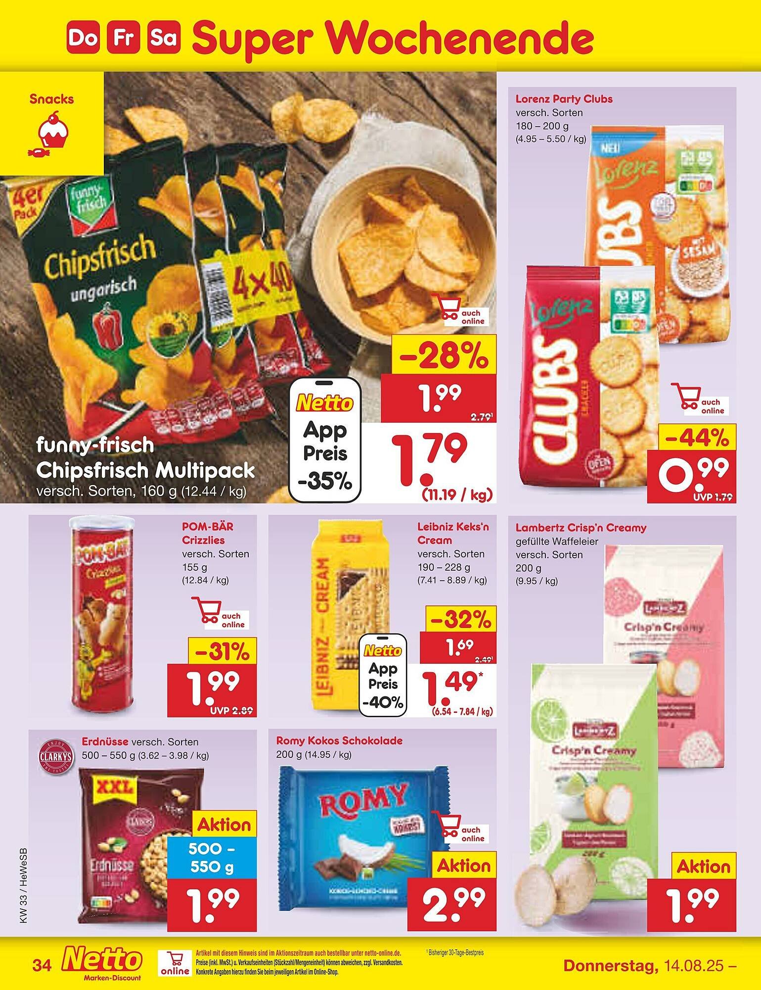 Netto Marken-Discount Prospekt (2025-08-11 - 2025-08-16) | 52