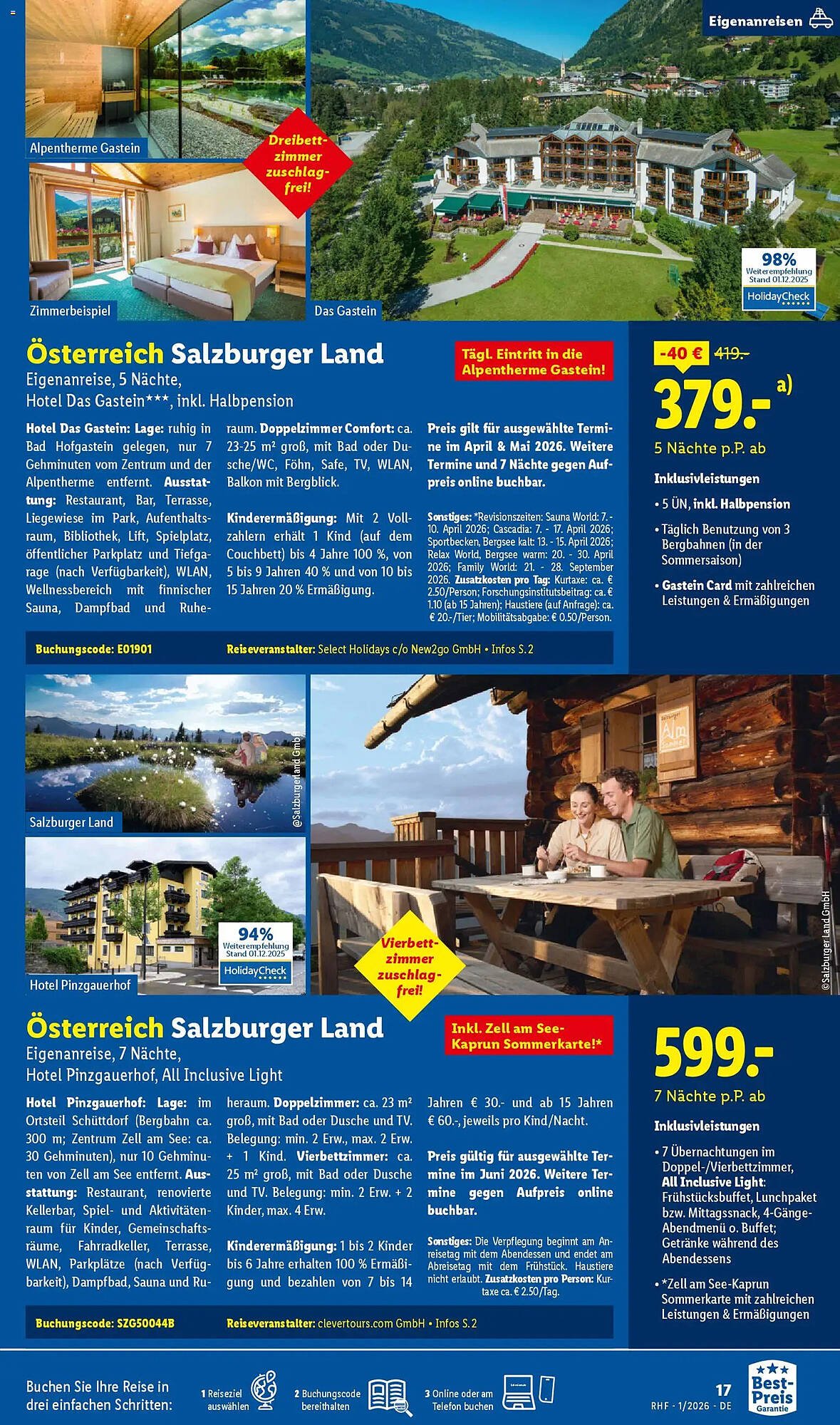 Lidl Reisen Prospekt (2025-12-29 - 2026-01-31)