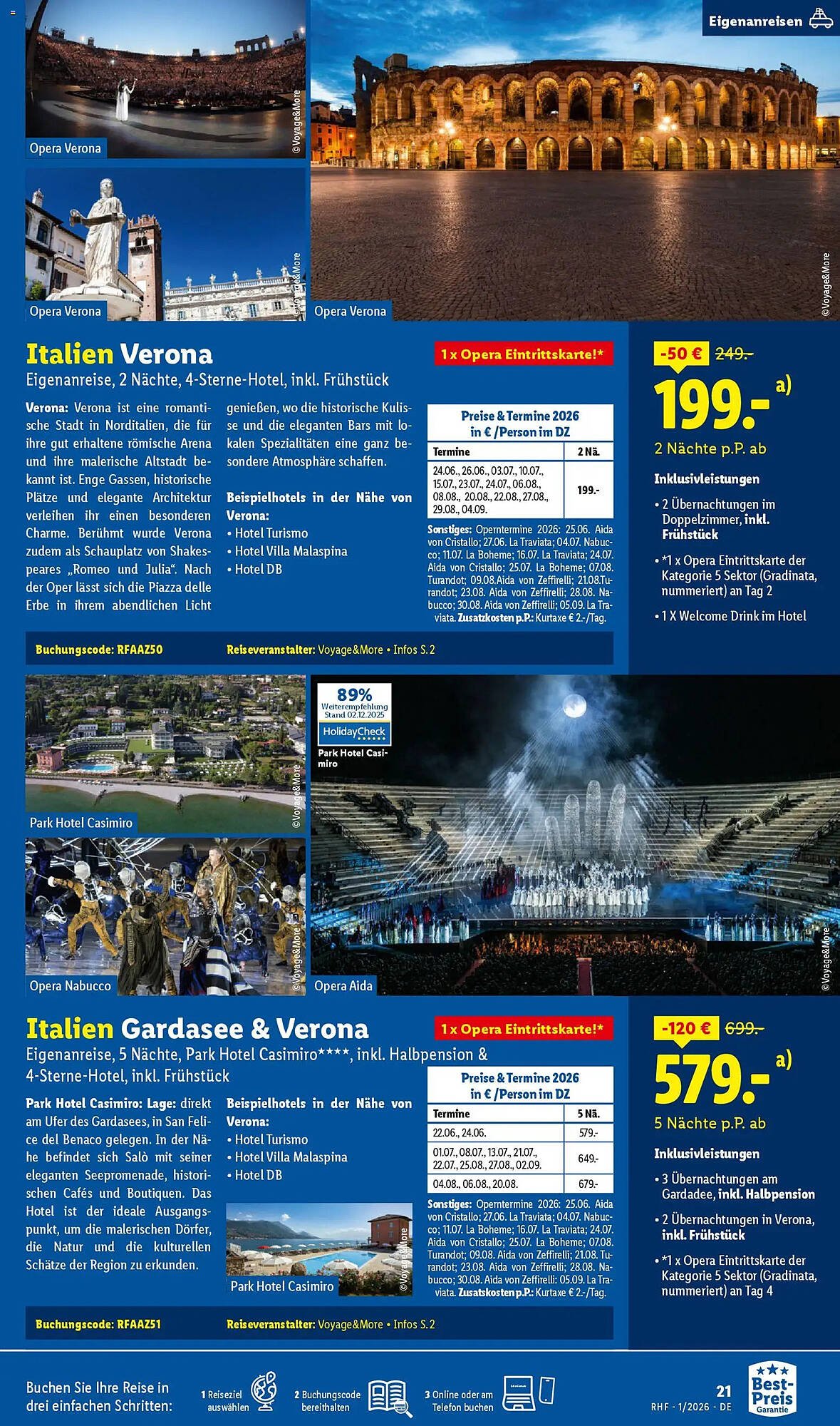 Lidl Reisen Prospekt (2025-12-29 - 2026-01-31)