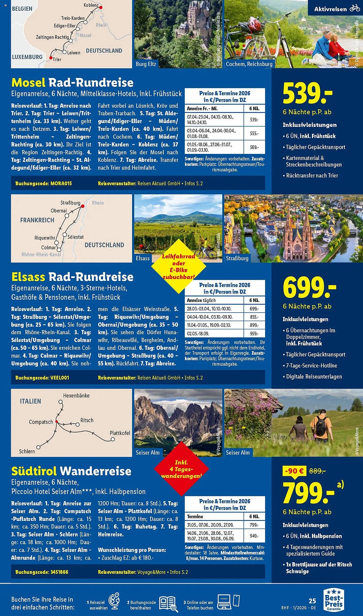 Lidl Reisen Prospekt (2025-12-29 - 2026-01-31)