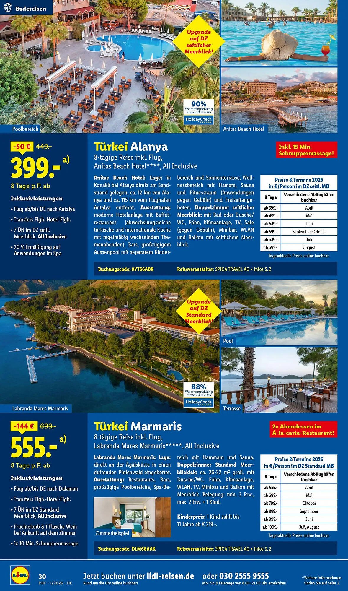 Lidl Reisen Prospekt (2025-12-29 - 2026-01-31)