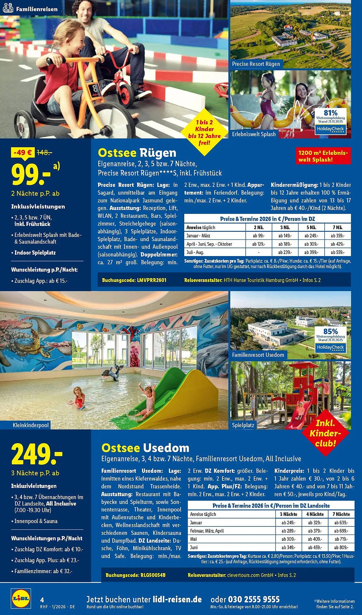 Lidl Reisen Prospekt (2025-12-29 - 2026-01-31)