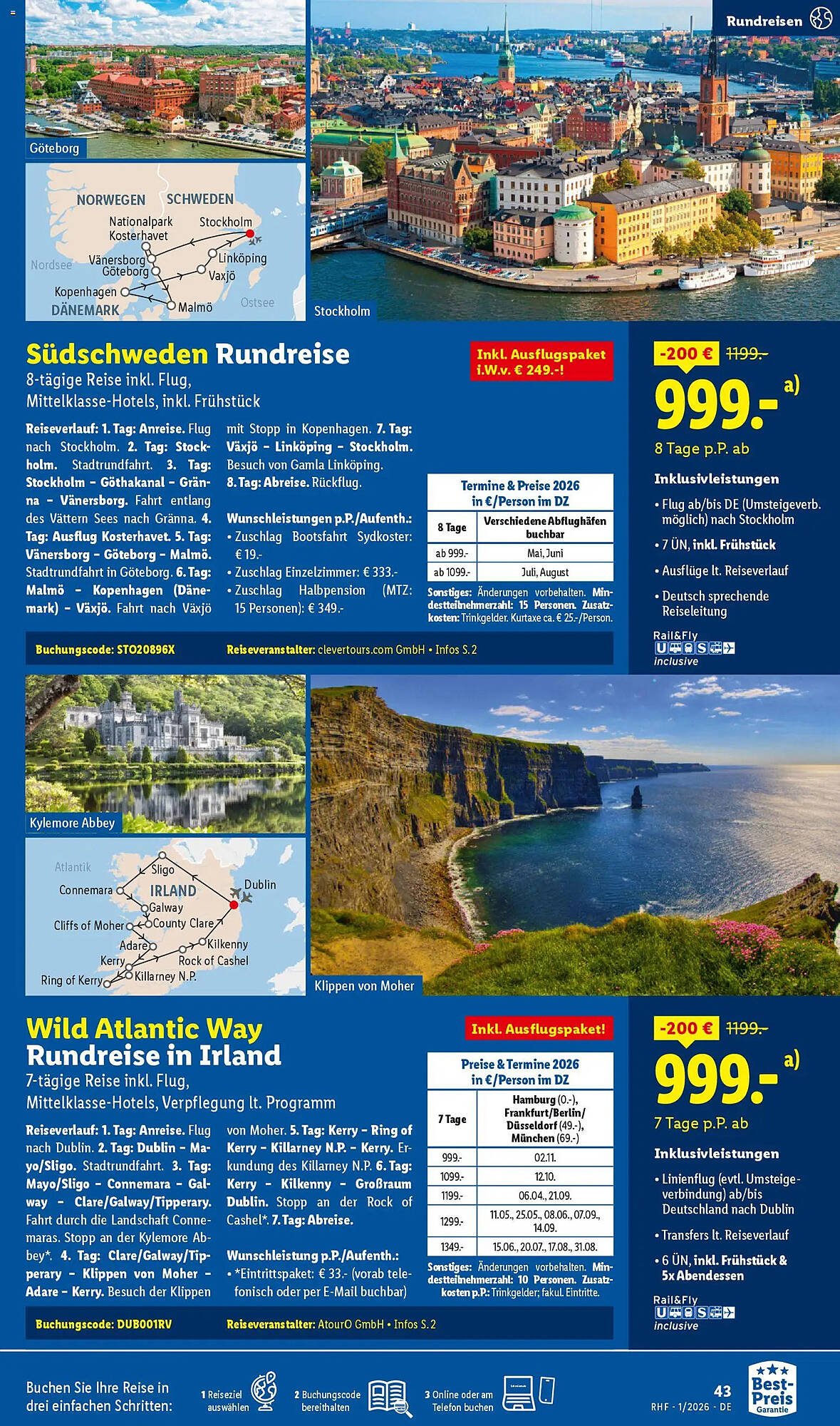 Lidl Reisen Prospekt (2025-12-29 - 2026-01-31)