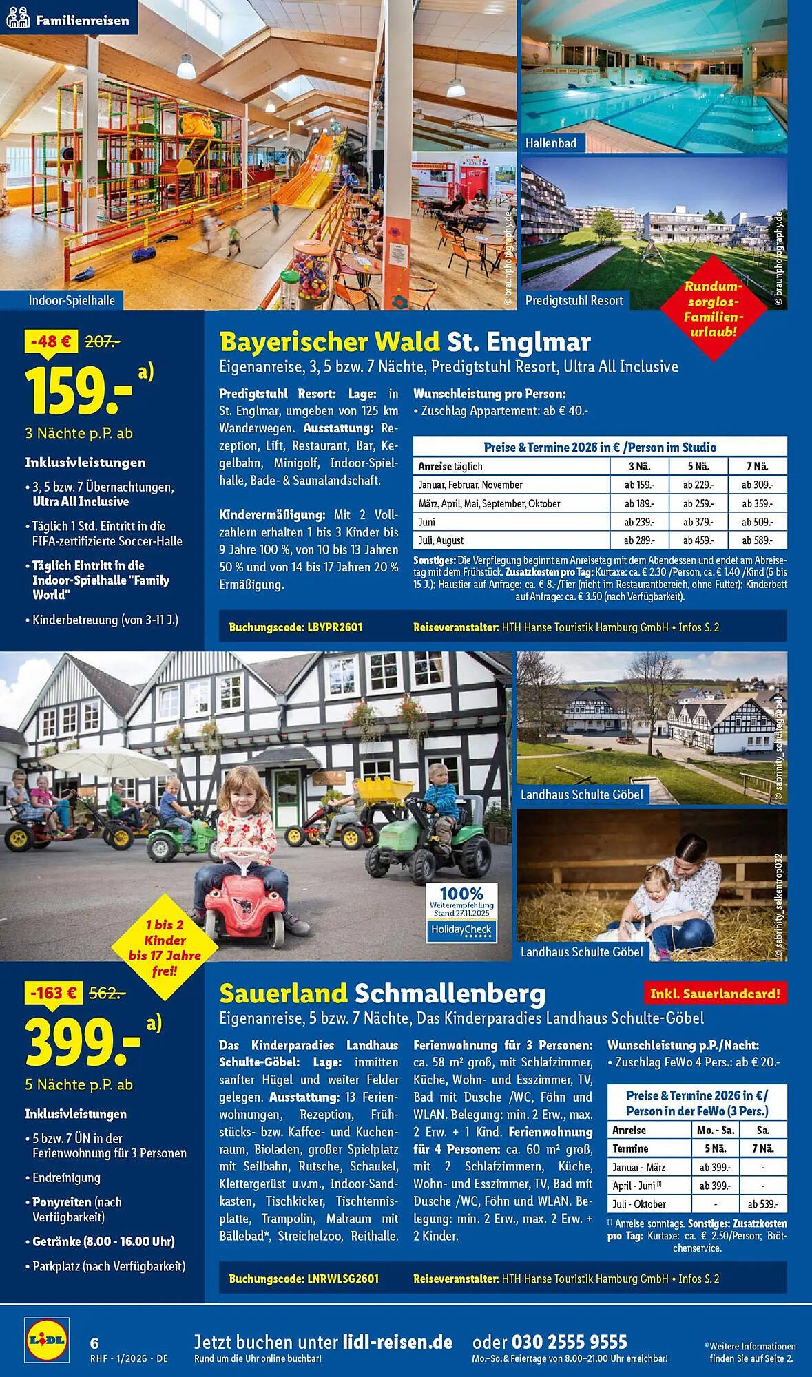 Lidl Reisen Prospekt (2025-12-29 - 2026-01-31)