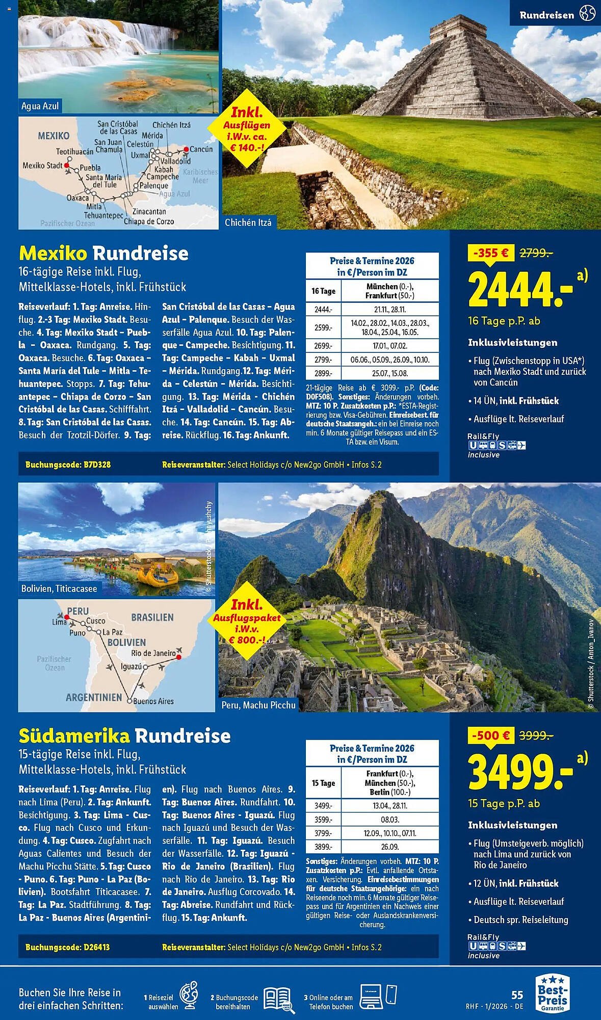 Lidl Reisen Prospekt (2025-12-29 - 2026-01-31)