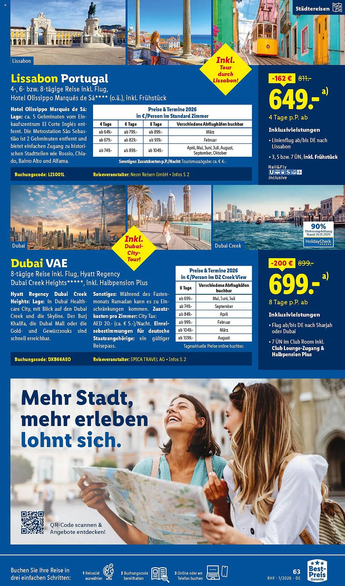 Lidl Reisen Prospekt (2025-12-29 - 2026-01-31)