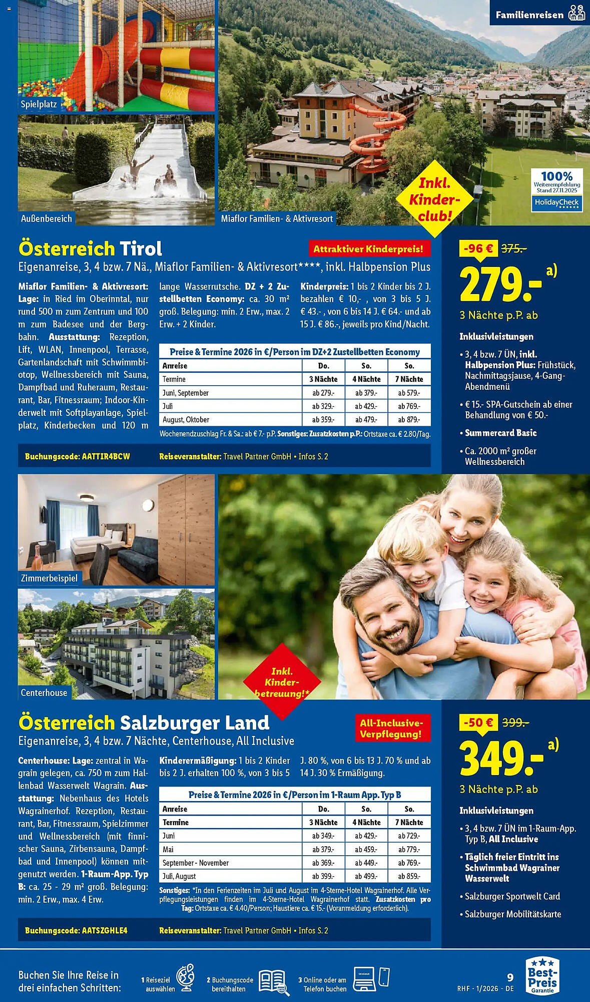 Lidl Reisen Prospekt (2025-12-29 - 2026-01-31)