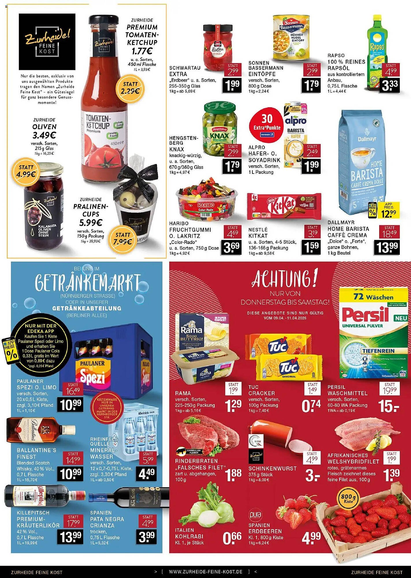 Edeka Zurheide Prospekt