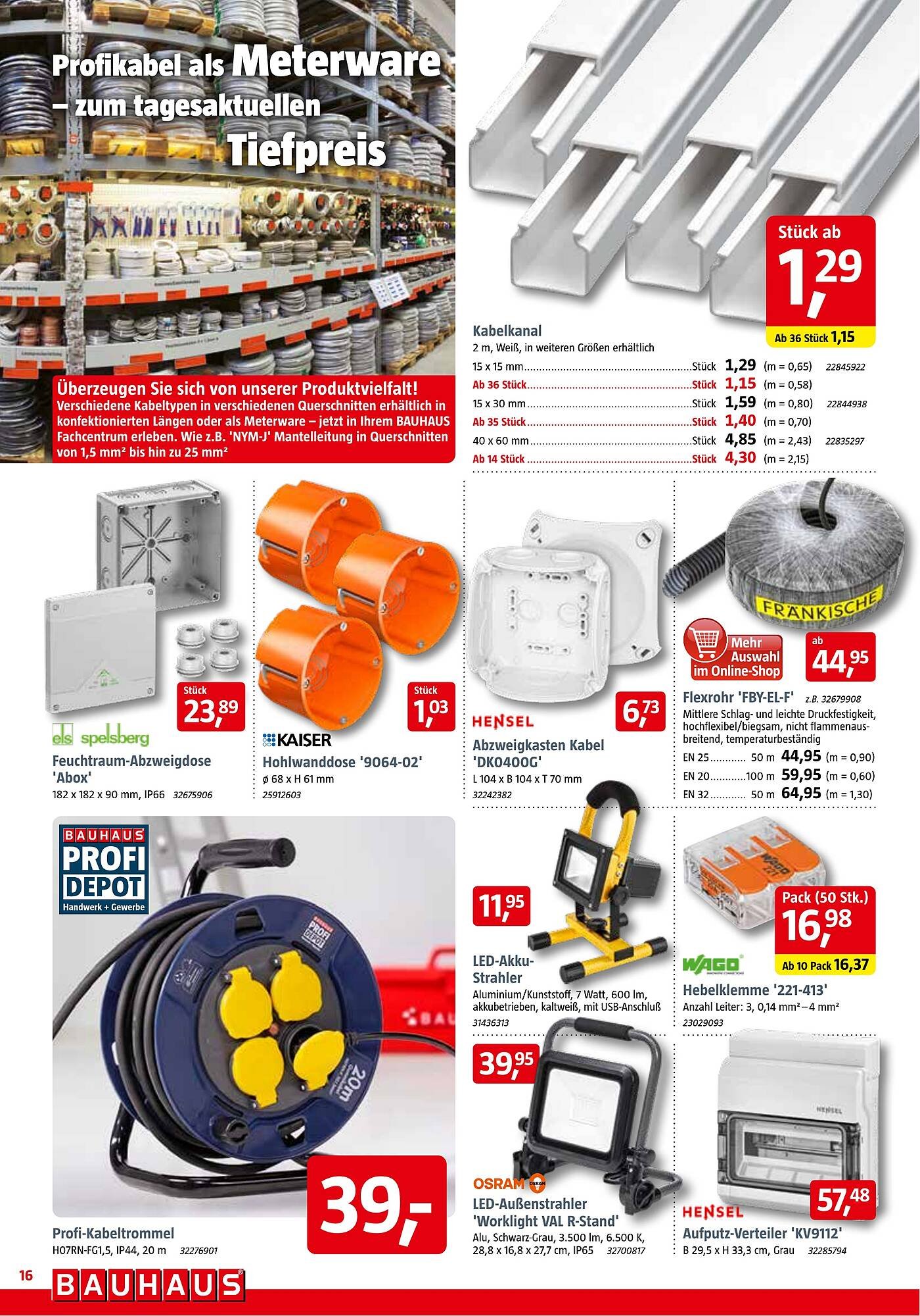 Bauhaus Prospekt (2025-11-01 - 2025-11-29)